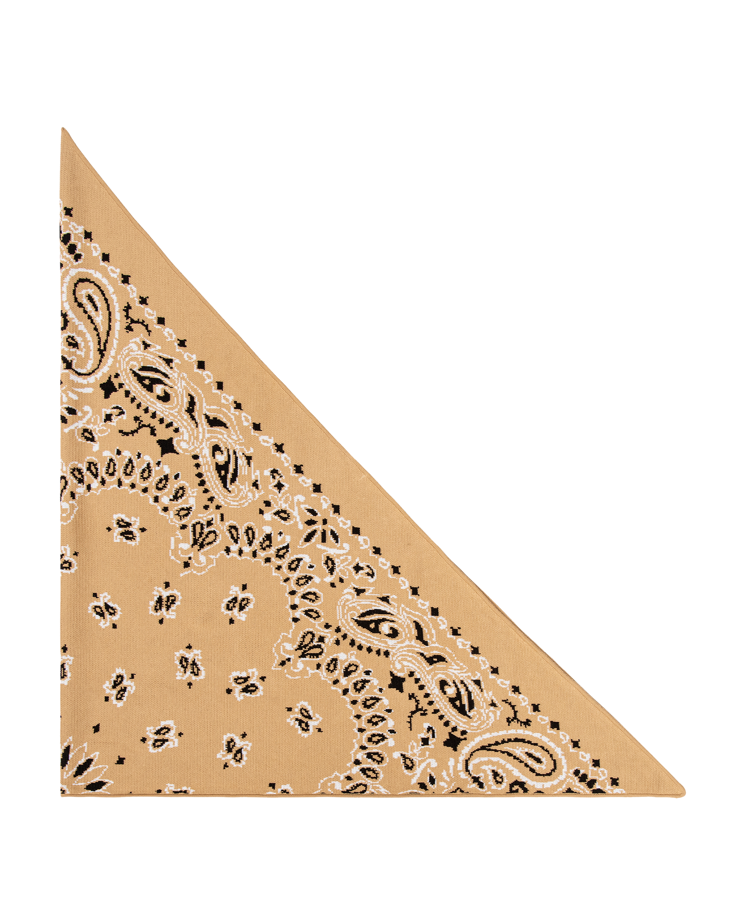 The Big Bandana Scarf. -- Camel