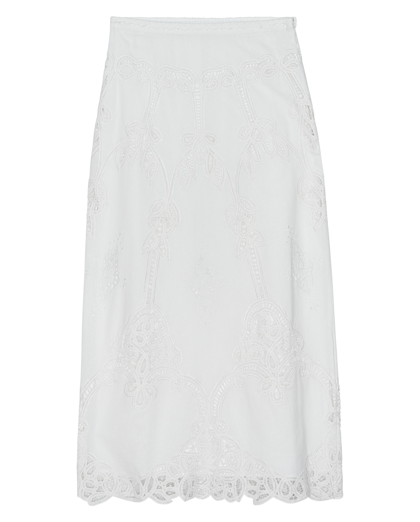 The Picnic Skirt. -- Cream