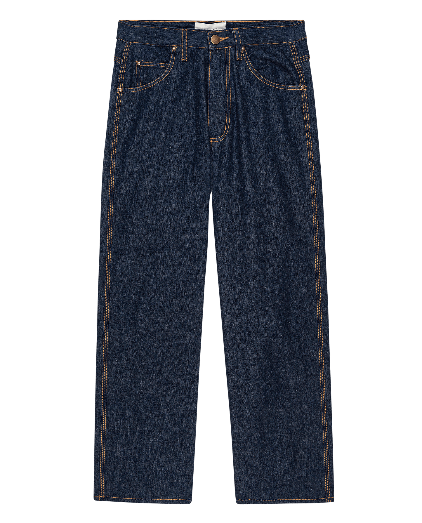 The Cropped Workwear Jean. -- Rinse