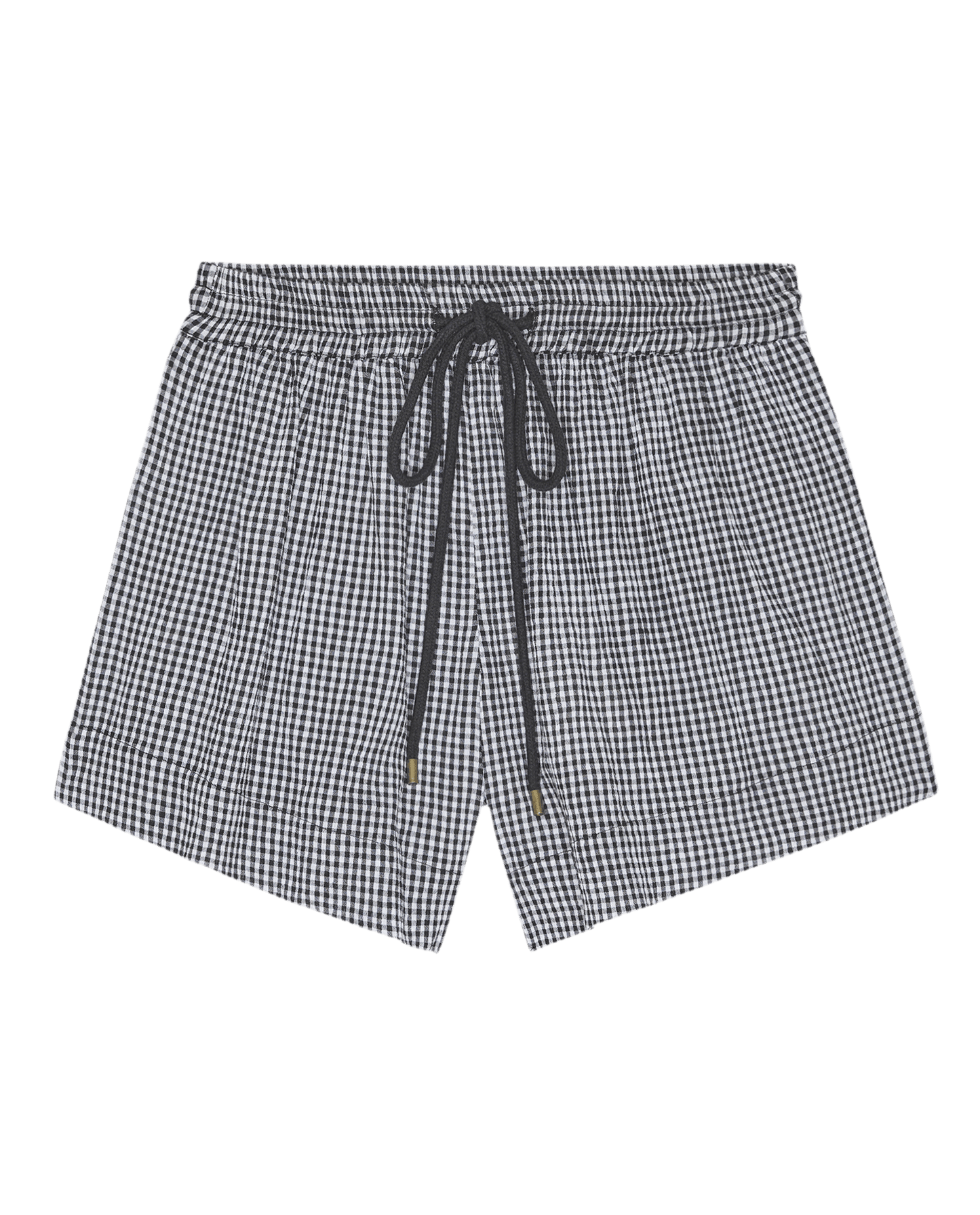 The Delta Short. -- Black And Cream Check