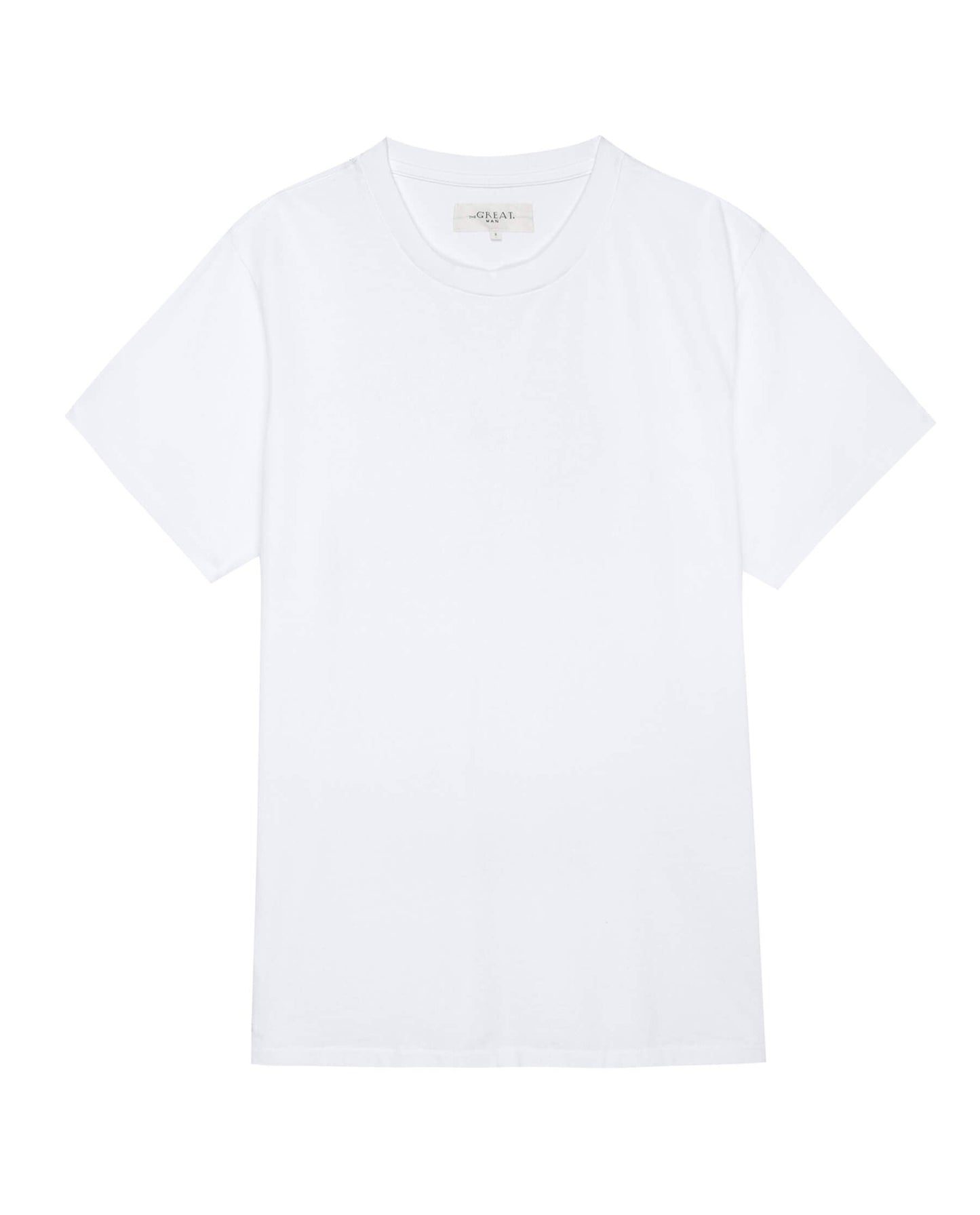 The Men's Pure Knits Slim Tee. -- True White