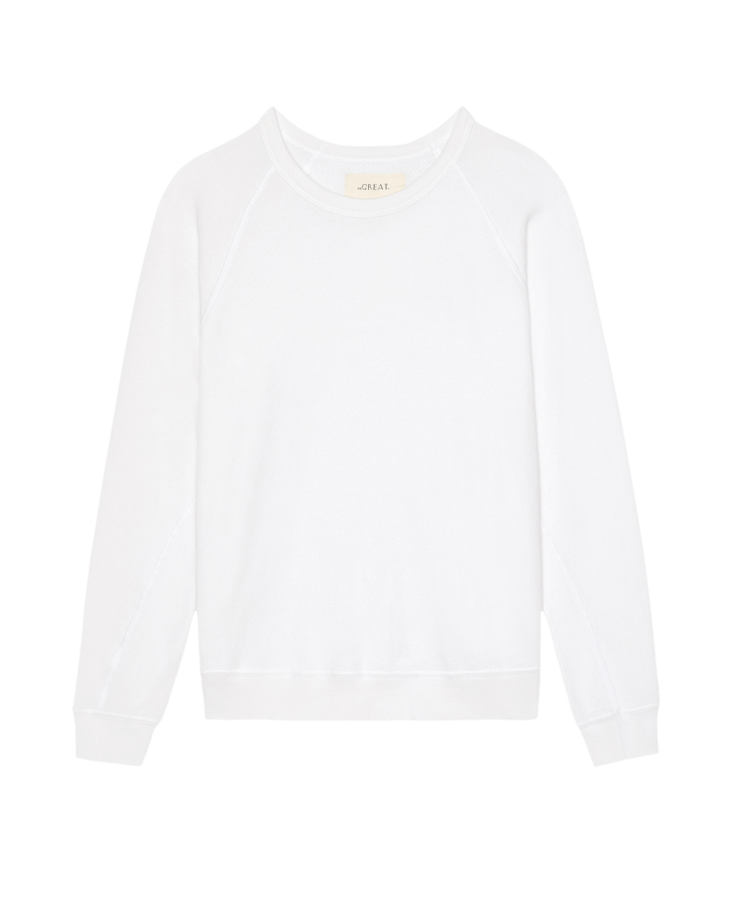 The Rookie Sweatshirt. Solid -- True White