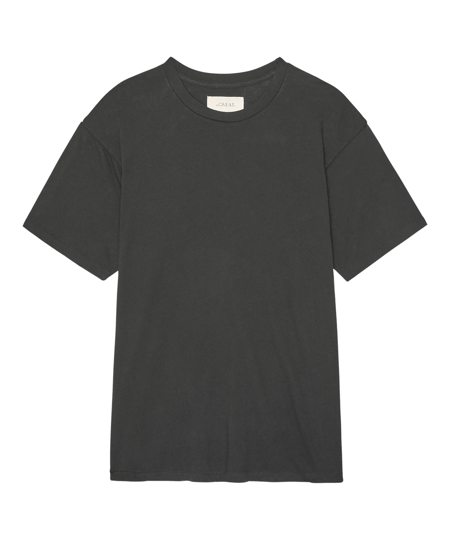 The Slouchy Crew Tee. -- Almost Black
