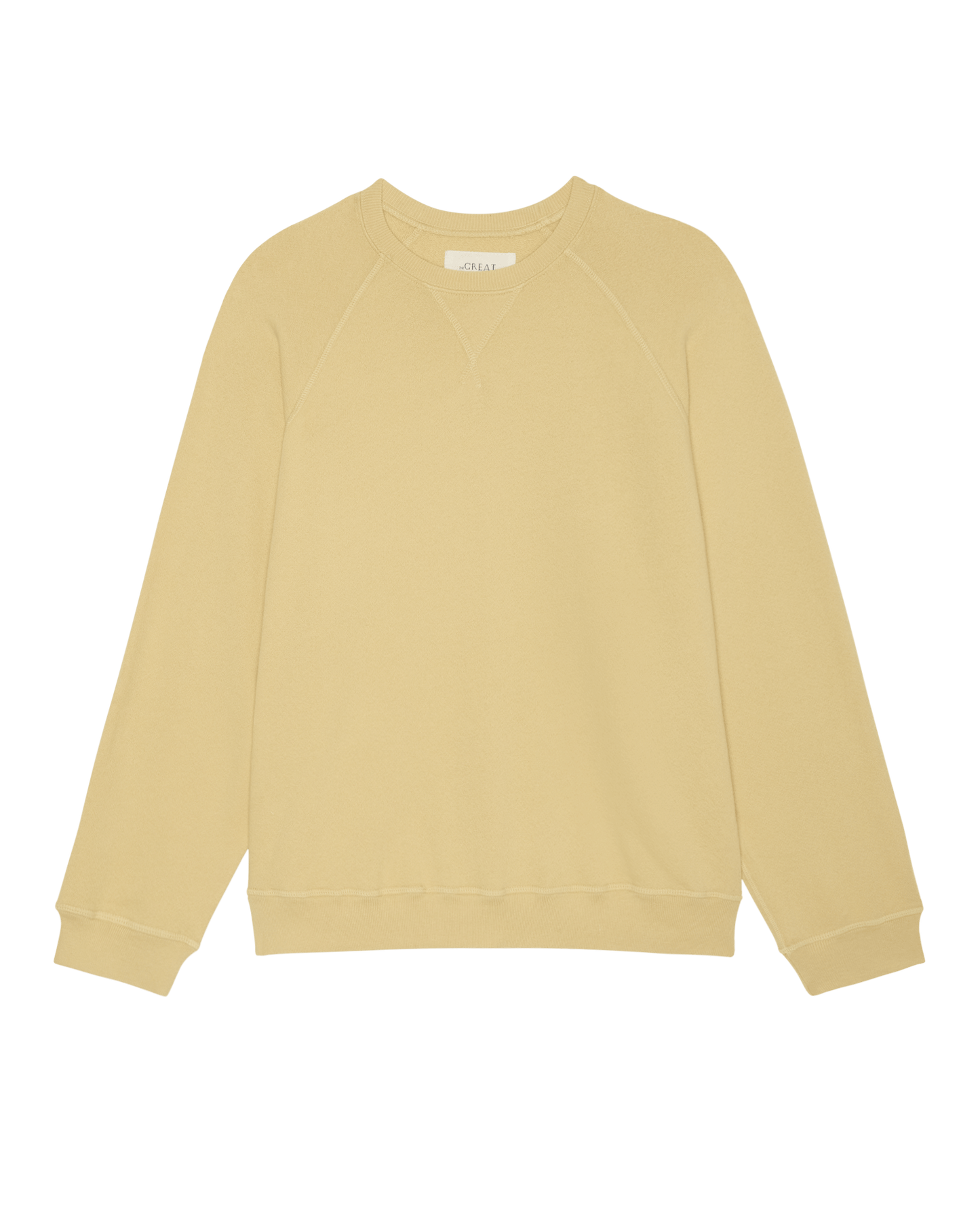 The Slouch Sweatshirt. Solid -- Butter Yellow