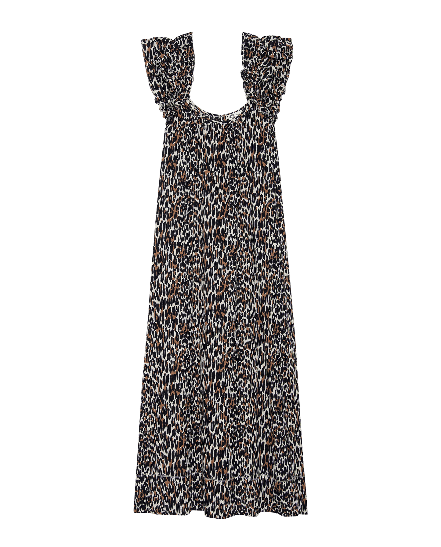 The Ruffle Coverup. -- Leopard