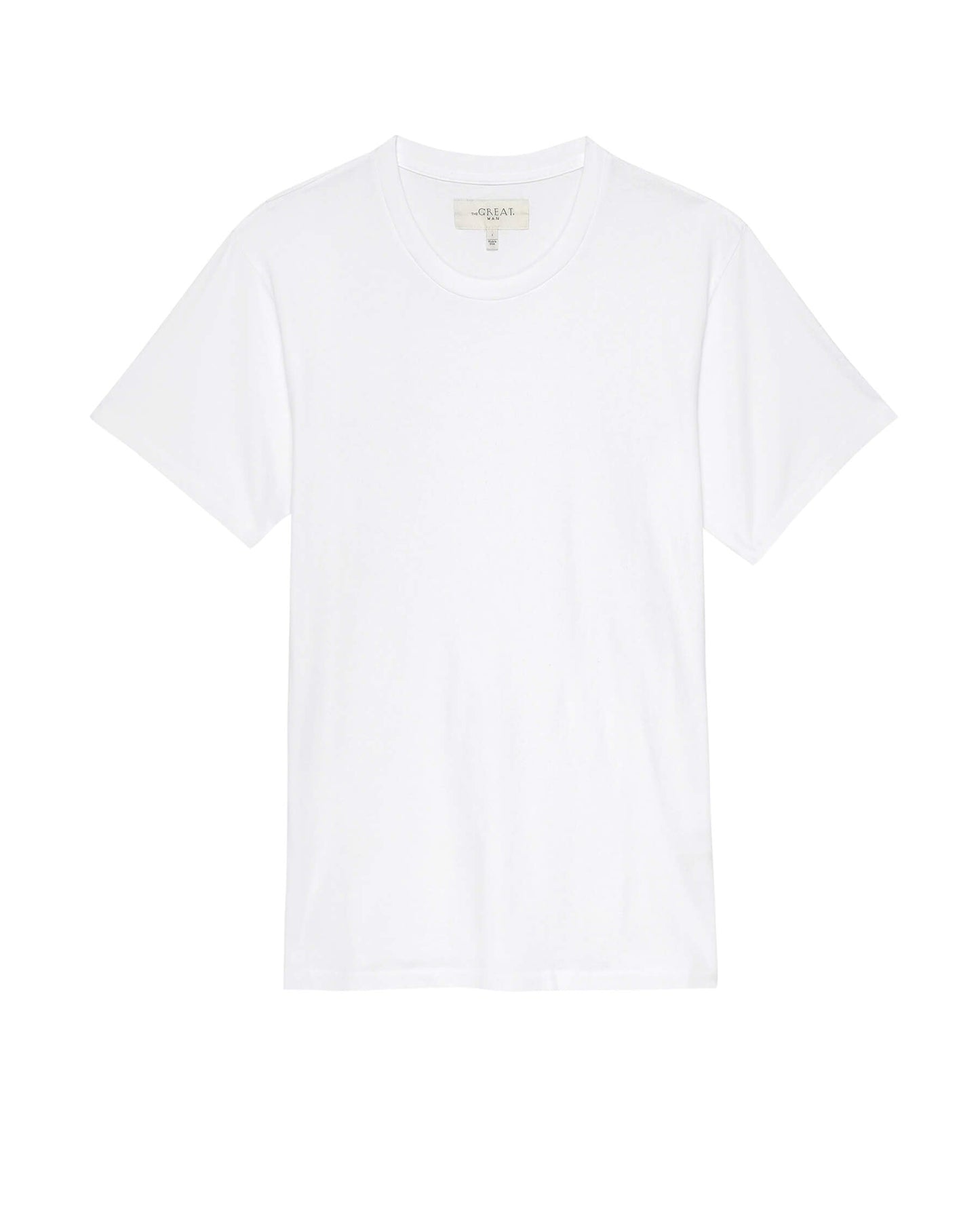 The Men's Boxy Crew. -- TRUE WHITE