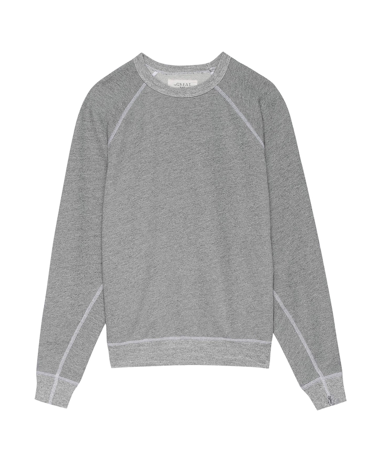The Men's College Sweatshirt. -- VARSITY GREY