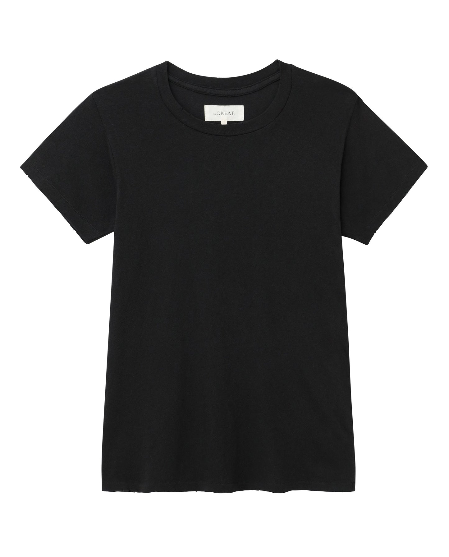 The Slim Tee. Solid -- Almost Black