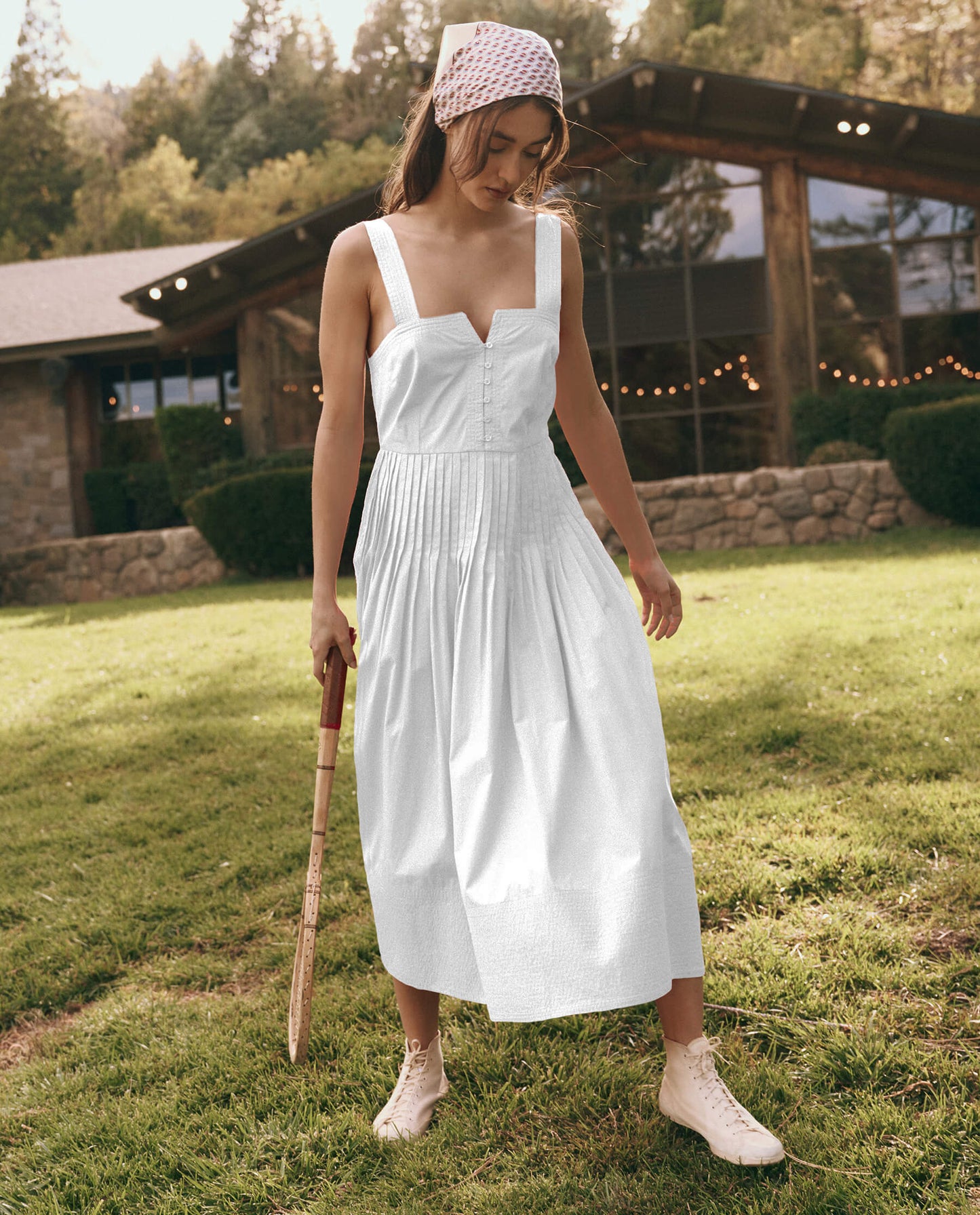 The Day Break Dress. -- White