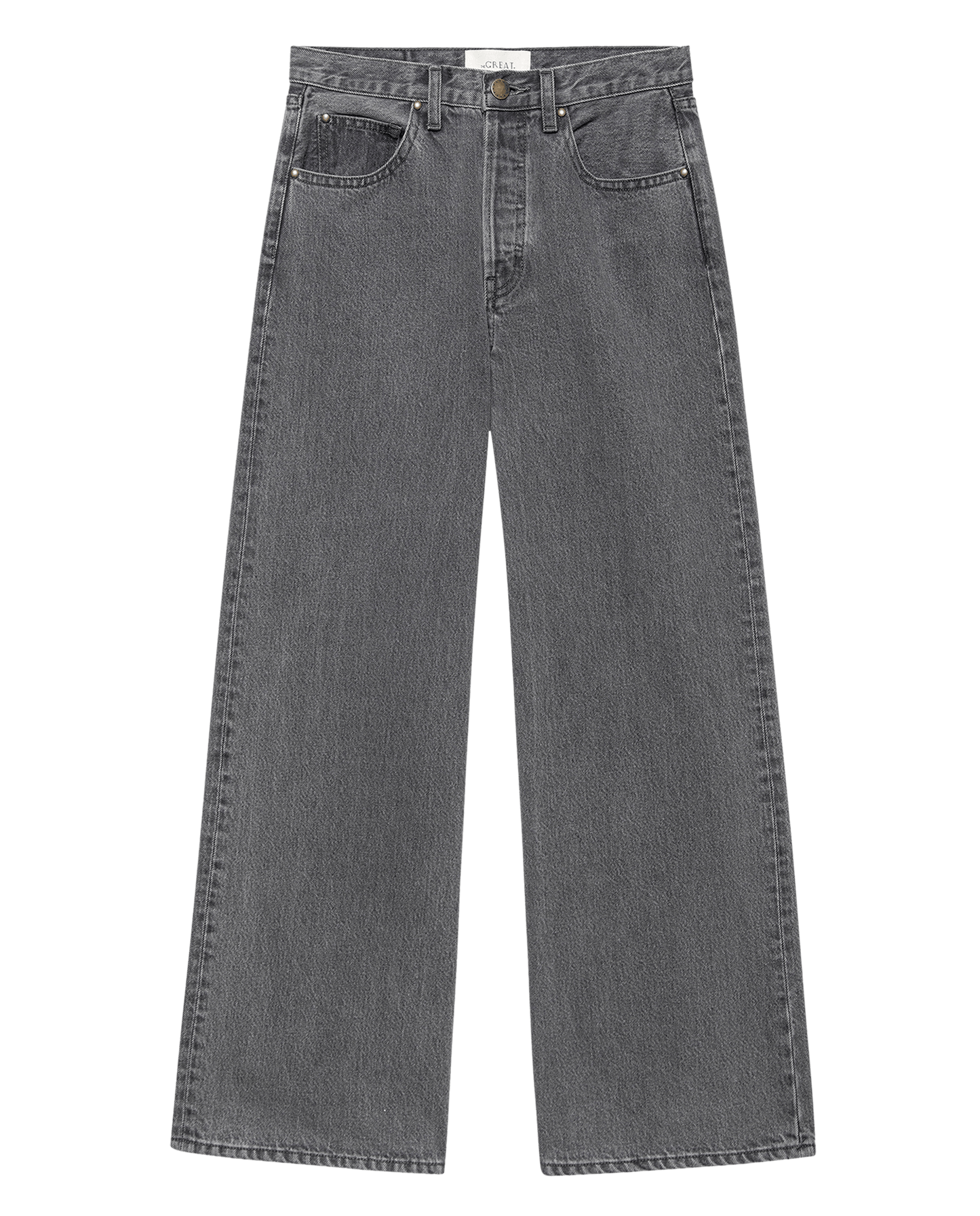 The Slouch Wide Leg Jean. -- Graphite Wash