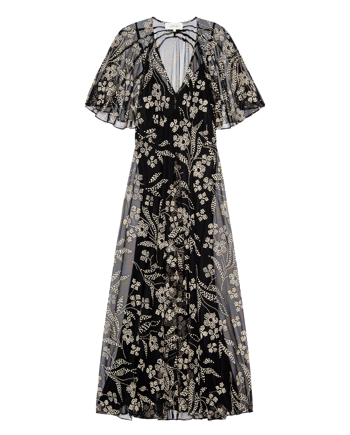 The Festal Dress. -- Brocade Floral