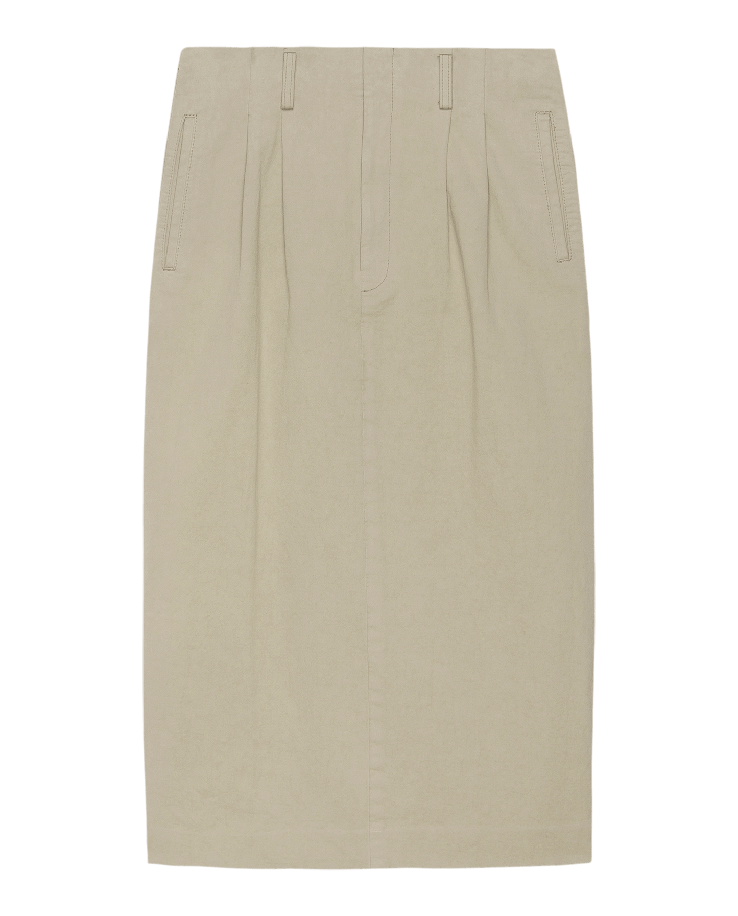 The Pleated Column Skirt. -- Desert Fatigue