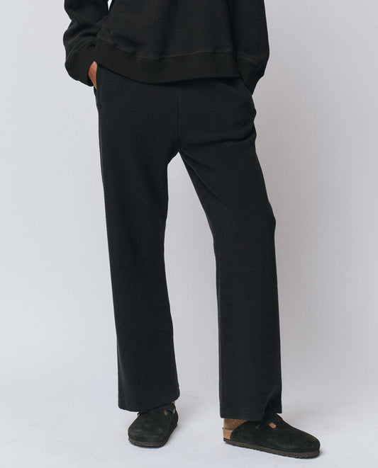 The Plush Victory Sweatpant. -- Almost Black