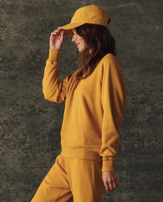 The Fleece Rookie Sweatshirt. Solid -- Bright Yellow