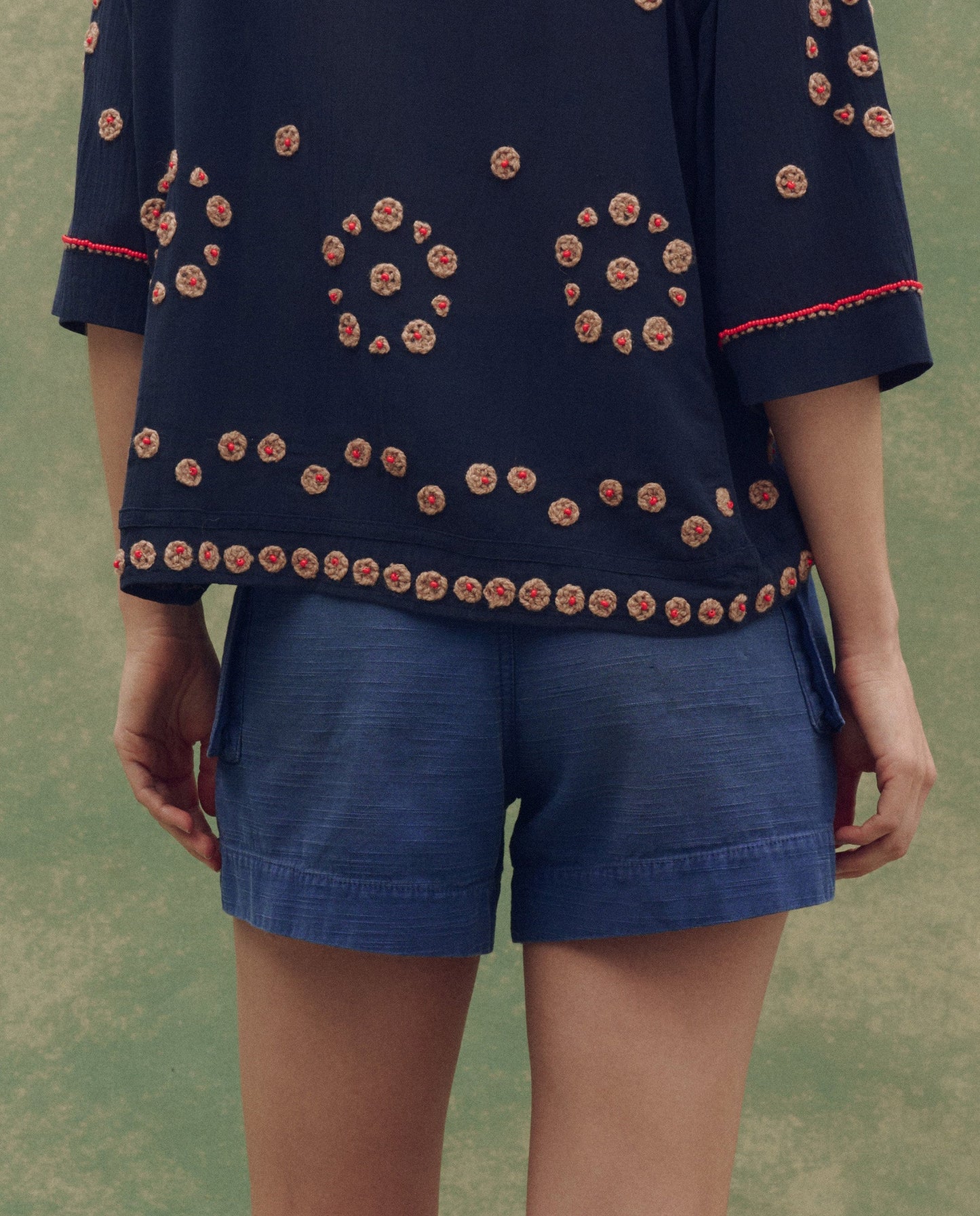 The Cargo Fatigue Short. -- Vintage Blue