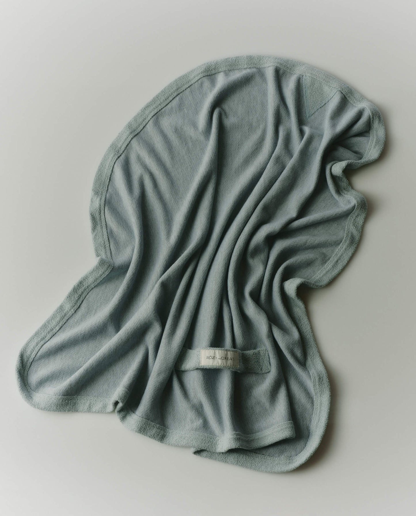 RŌZ +   The Sweatshirt Hair Towel. -- Seaglass