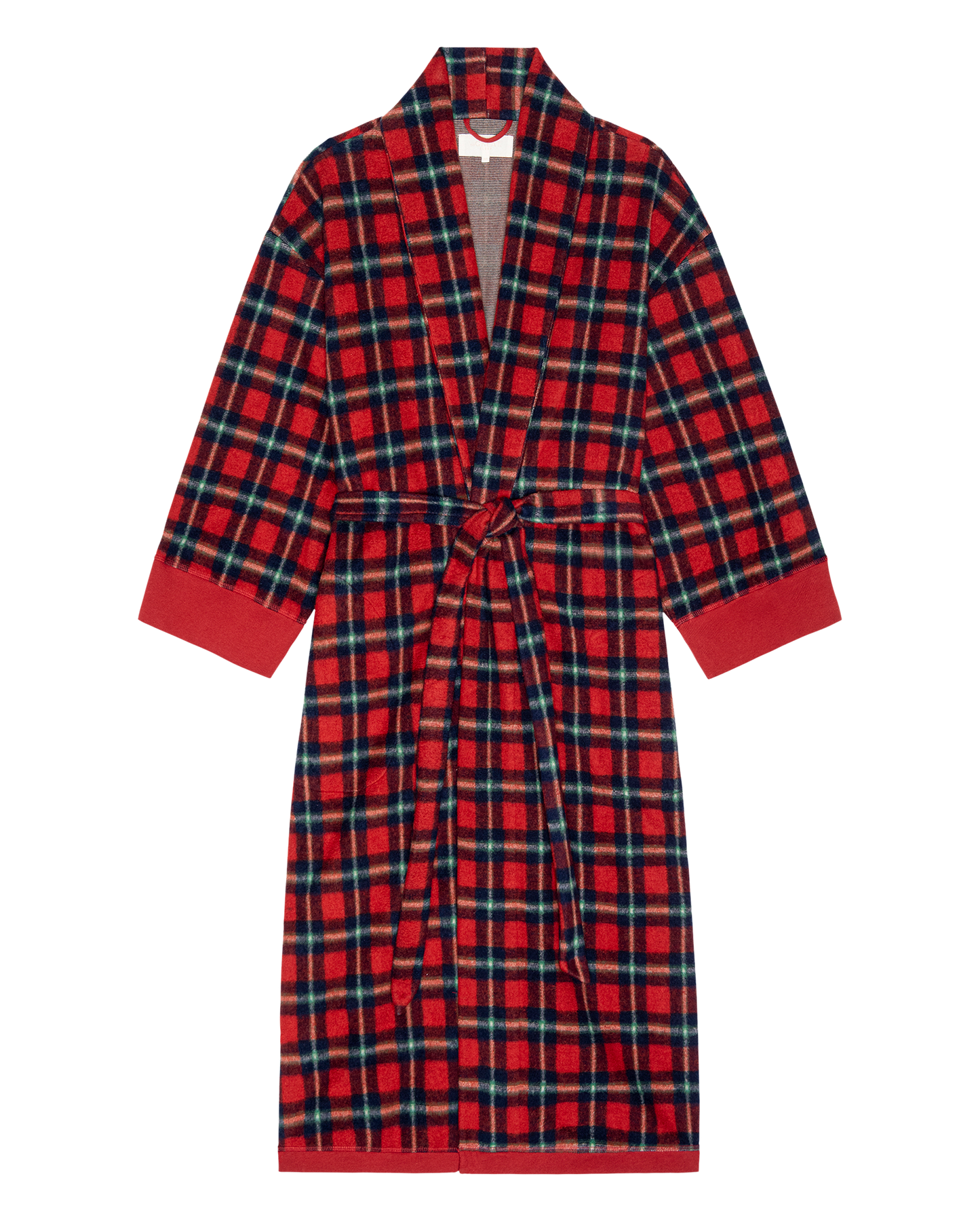 The Plush Fleece Robe. -- Cedarwoods Plaid