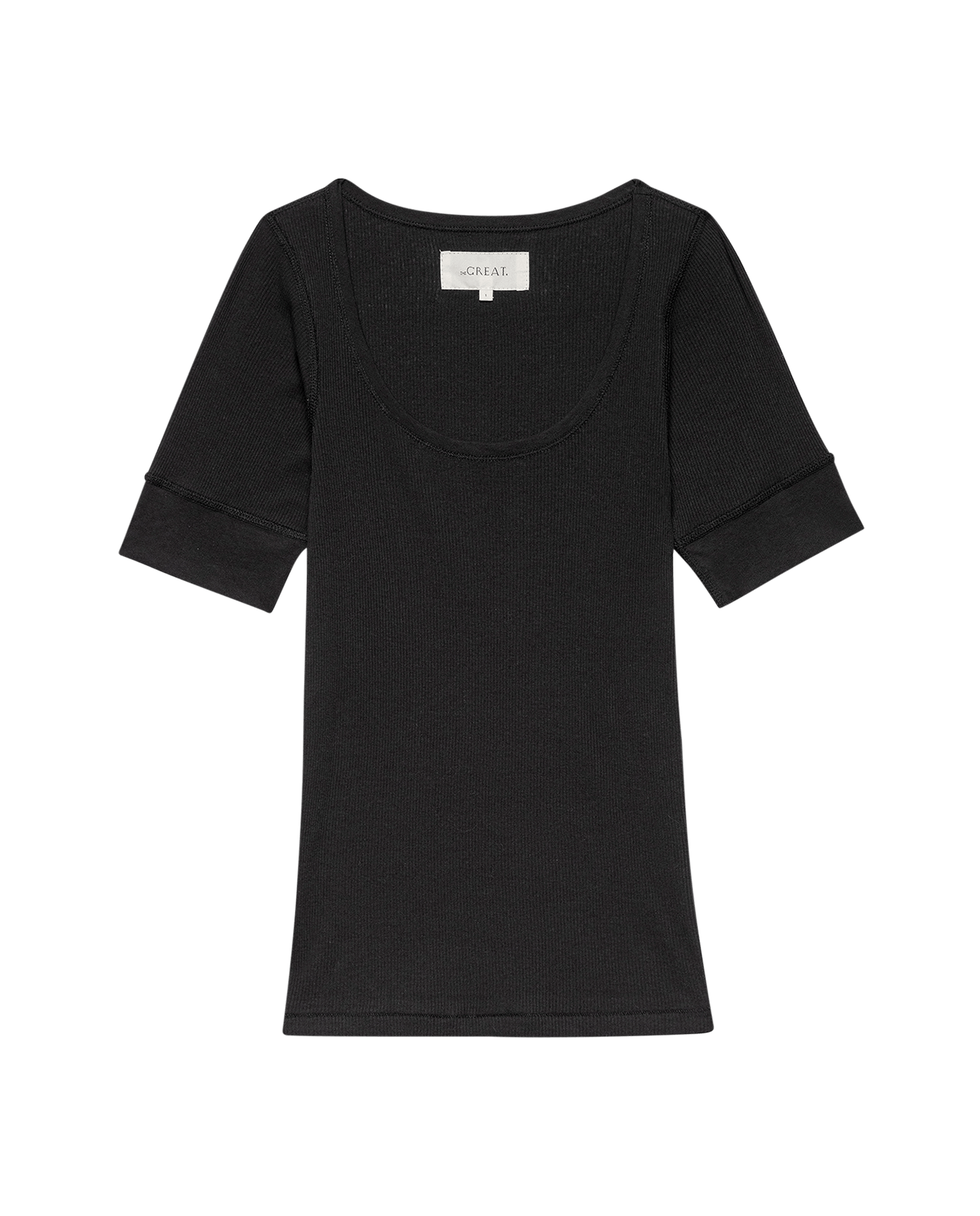 The Baby Rib Ballet Tee. -- Almost Black