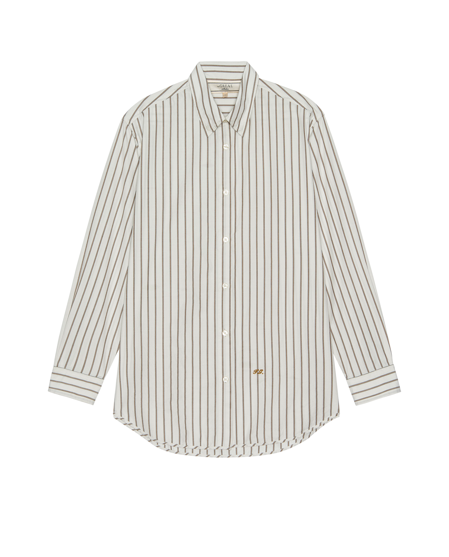 The Menswear Button Up. -- Ivy League Stripe