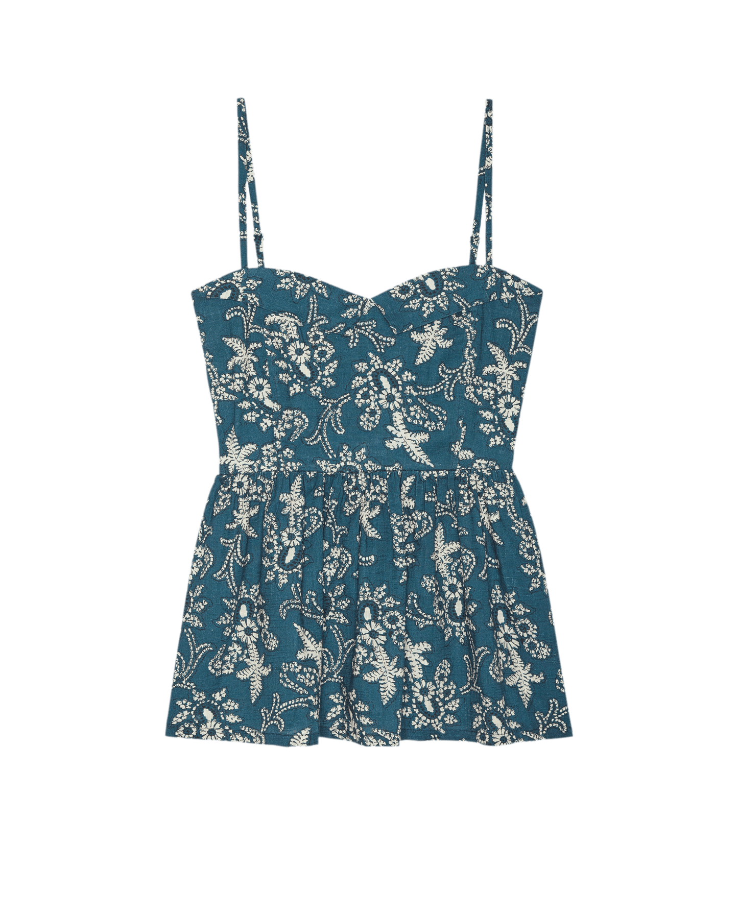 The Verse Top. -- Indigo Bandana