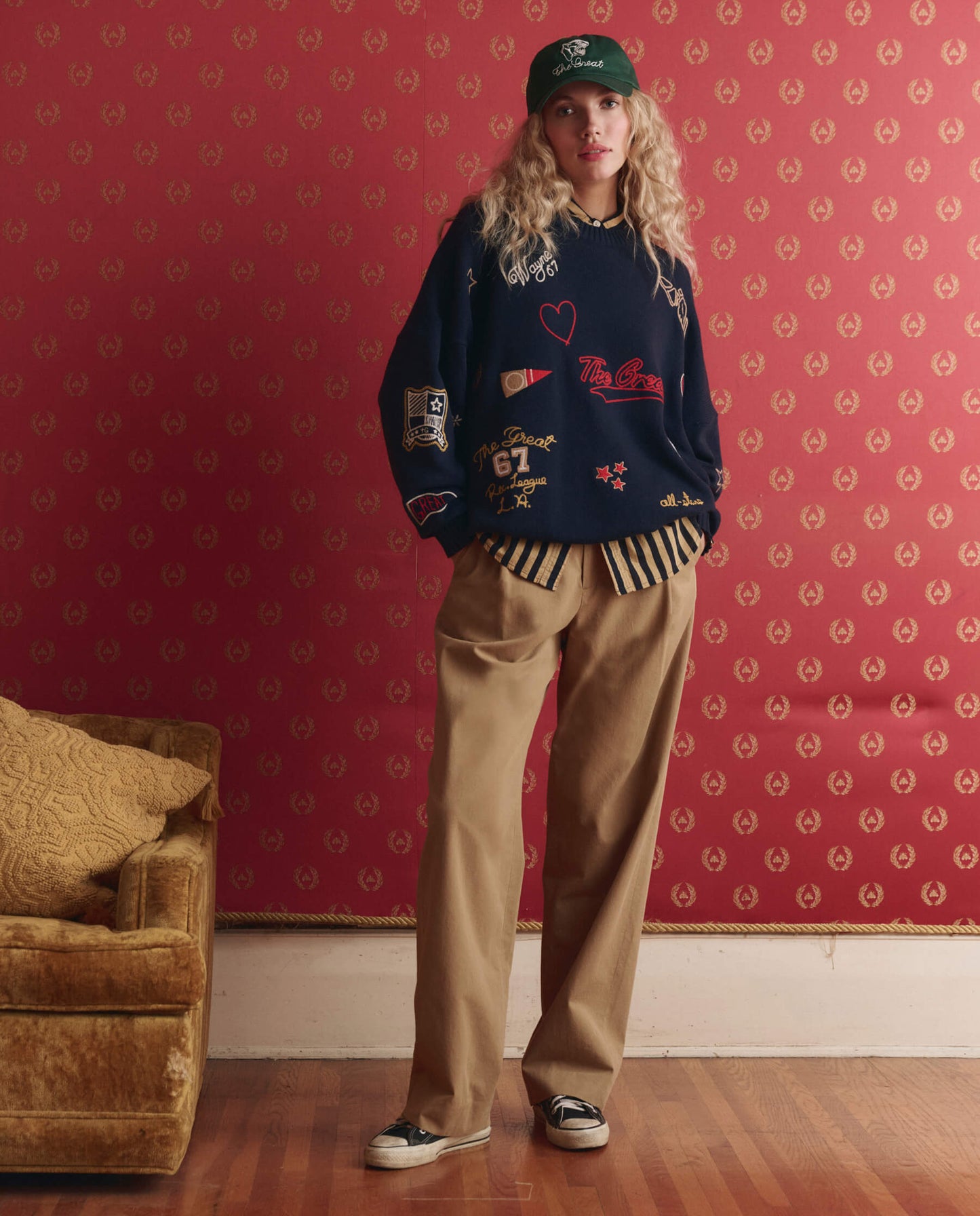 The Menswear Trouser. -- Khaki