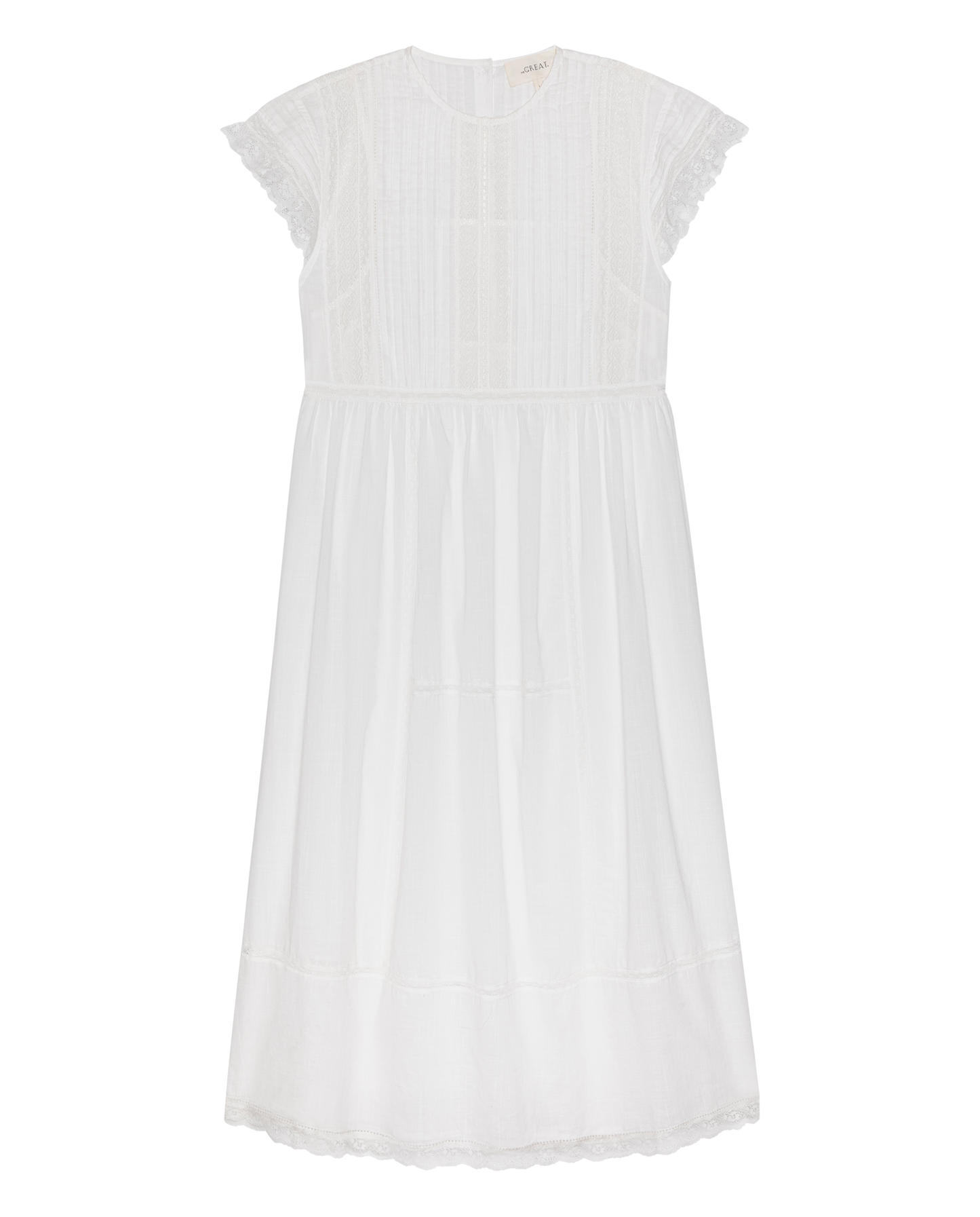 The Sonnet Dress. -- True White
