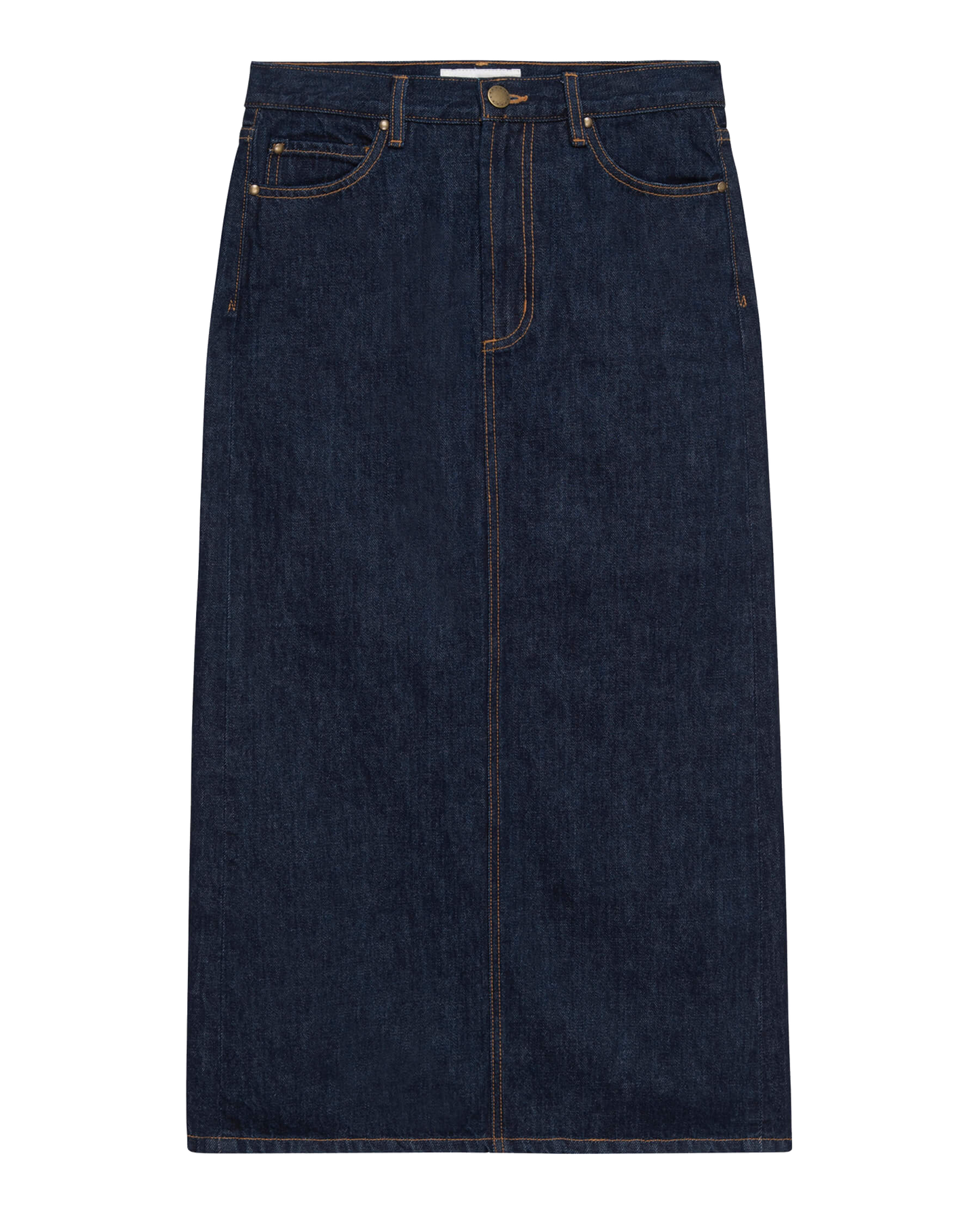 The Column Skirt. -- Midnight Rinse
