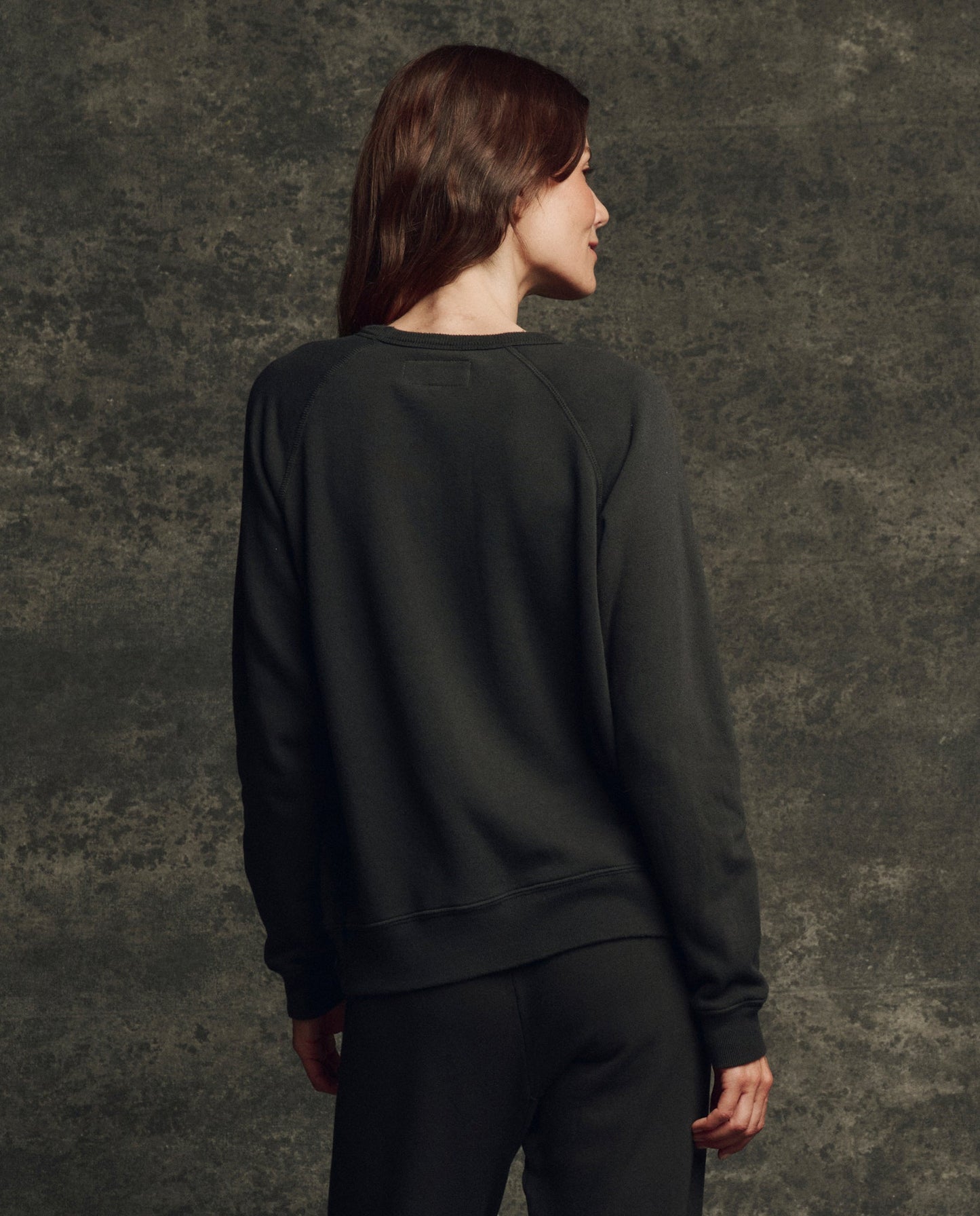 The Fleece Rookie Sweatshirt. Solid -- Almost Black