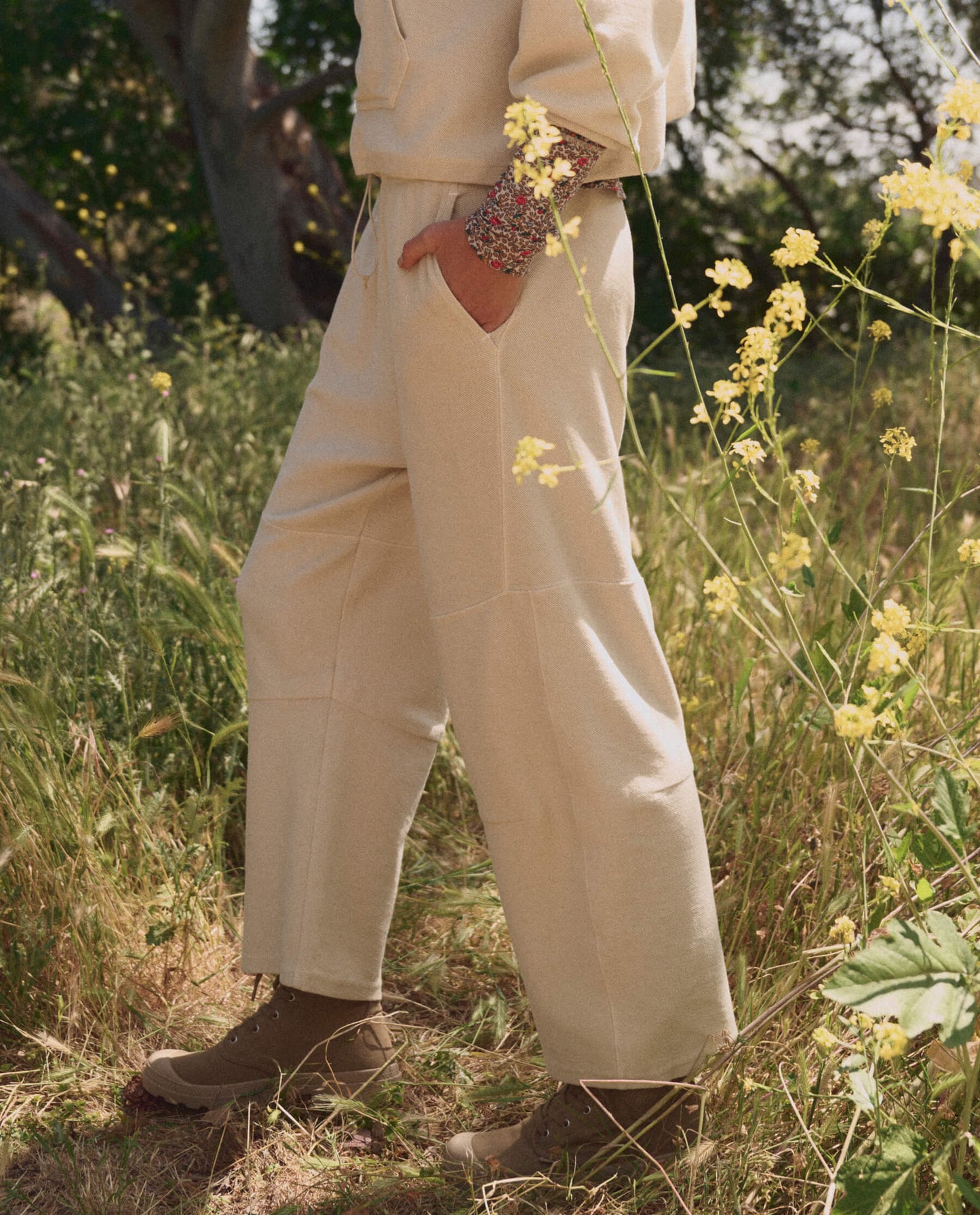 The Roam Sweatpant. -- Oatmilk