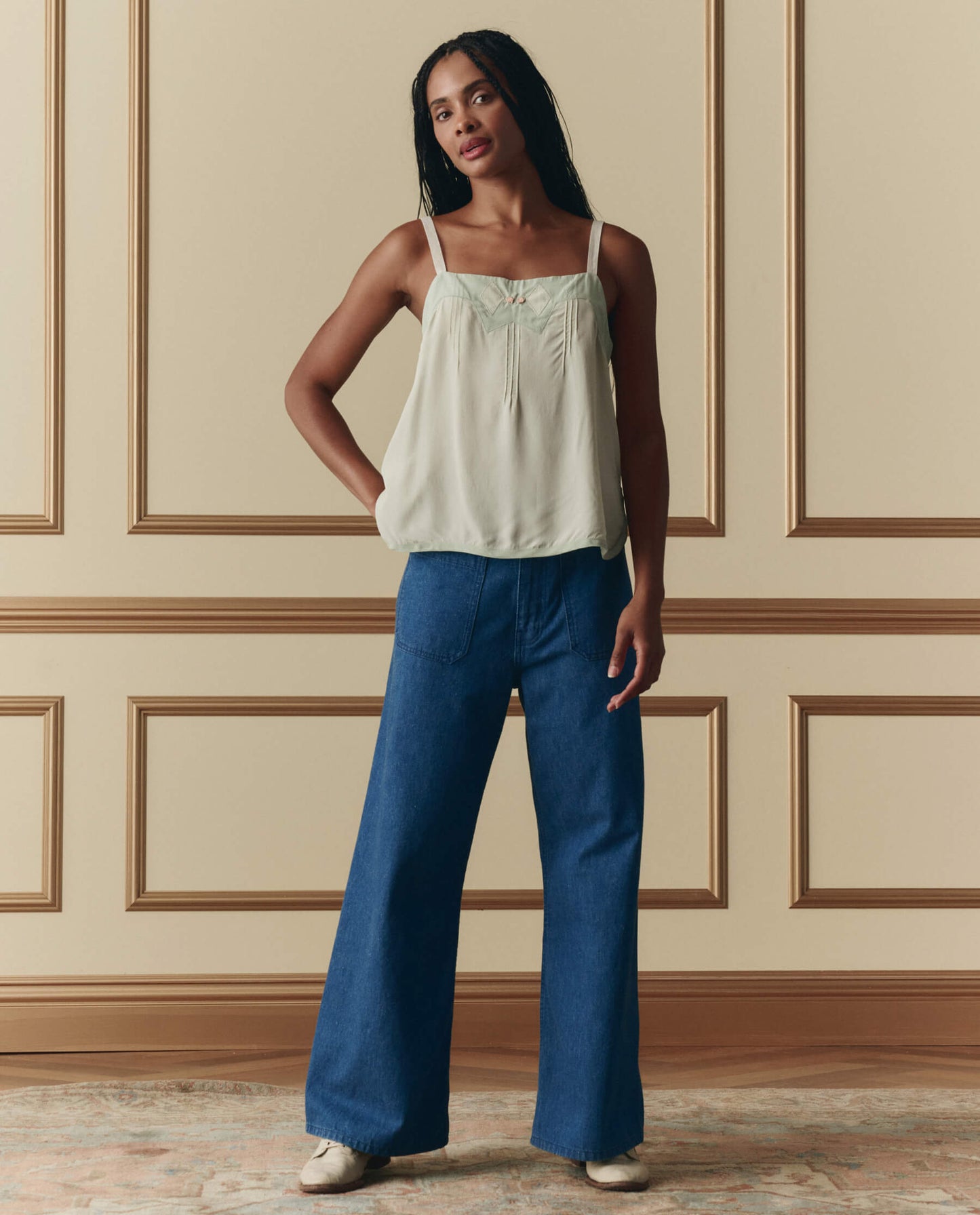The Slouchy Sailor Jean. -- Harbor Wash