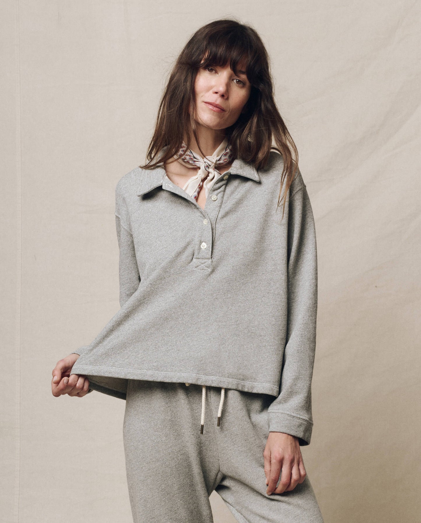 The Rugby Sweatshirt. -- Varsity Grey