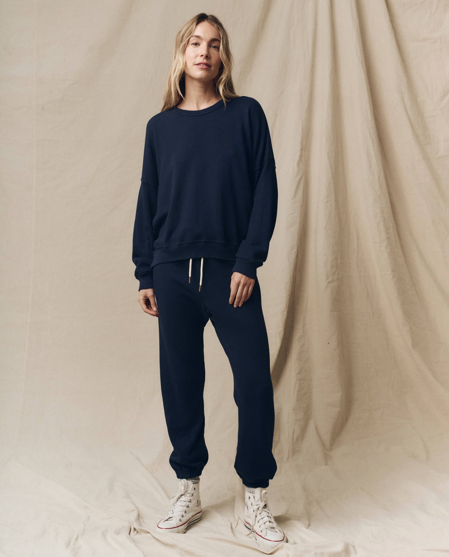 The Stadium Sweatpant. Solid -- True Navy
