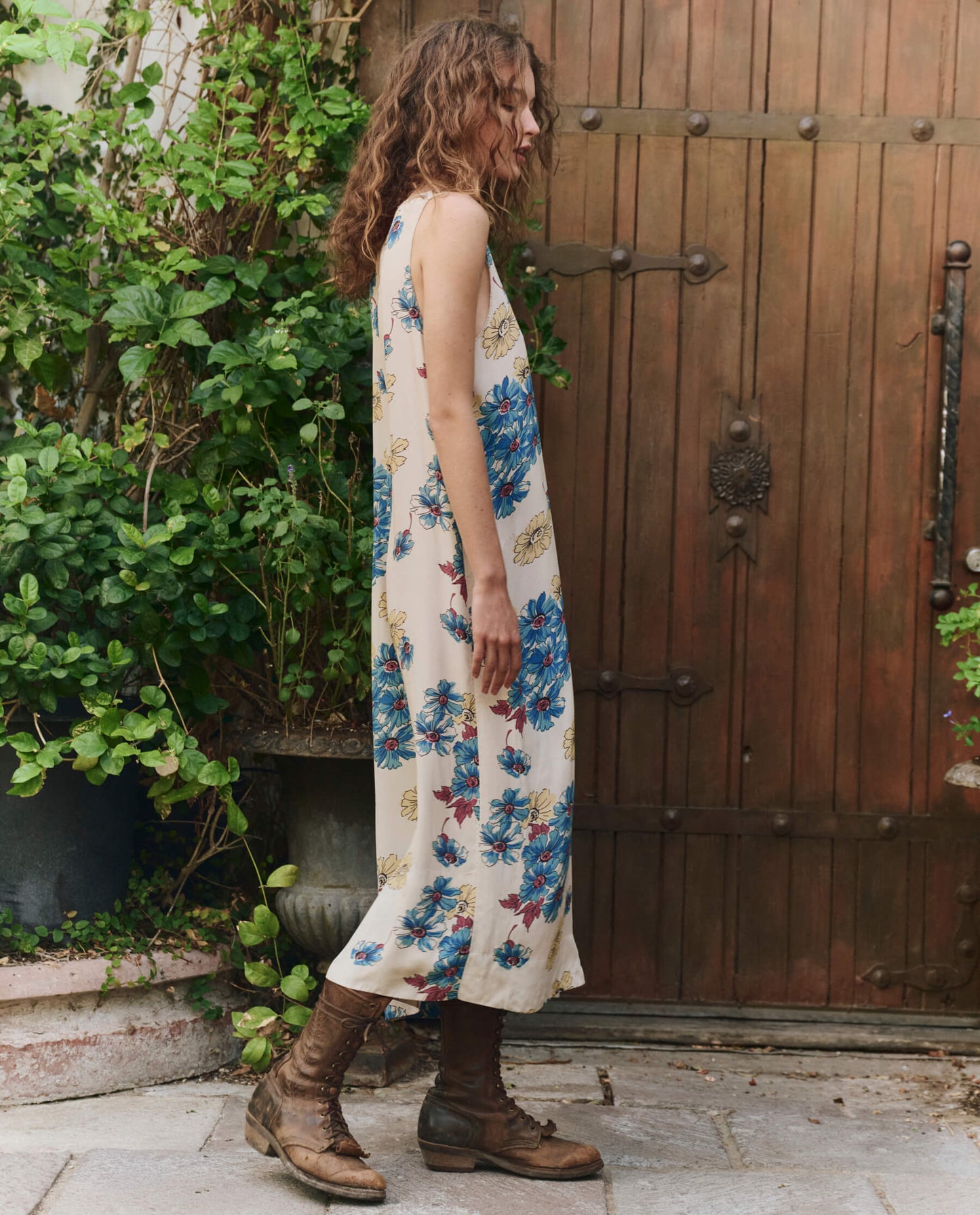 The Windward Dress. -- Sungold Floral