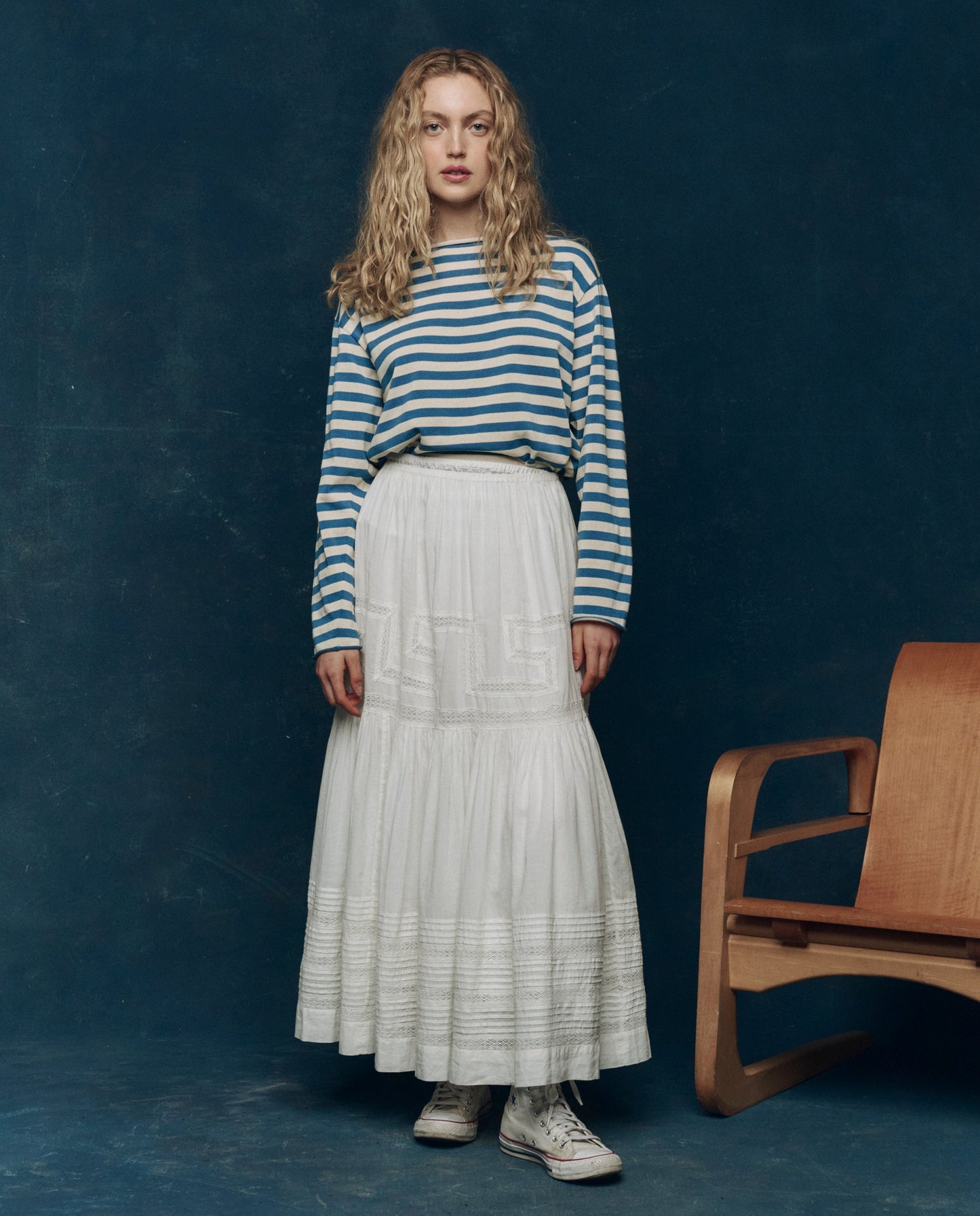The Sailor Sweater. -- Sea Blue