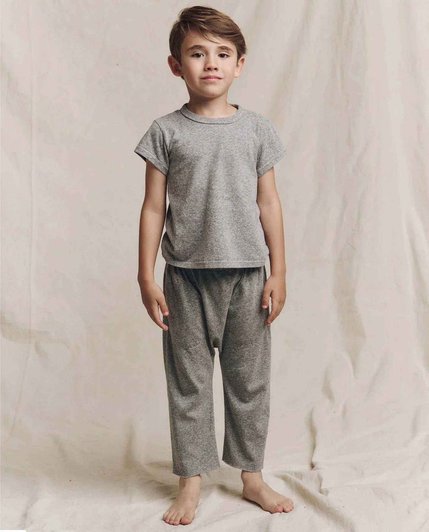 The Little Boxy Crew. Solid  -- Heather Grey