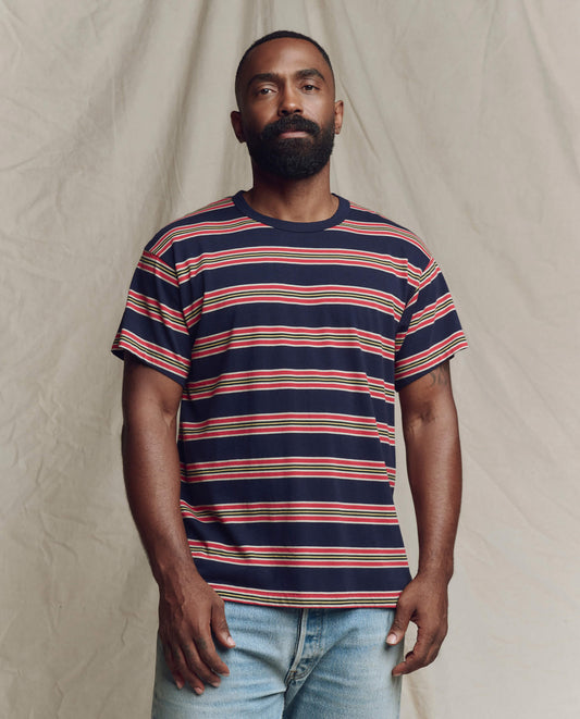 The Men's Boxy Crew. -- Scout Stripe