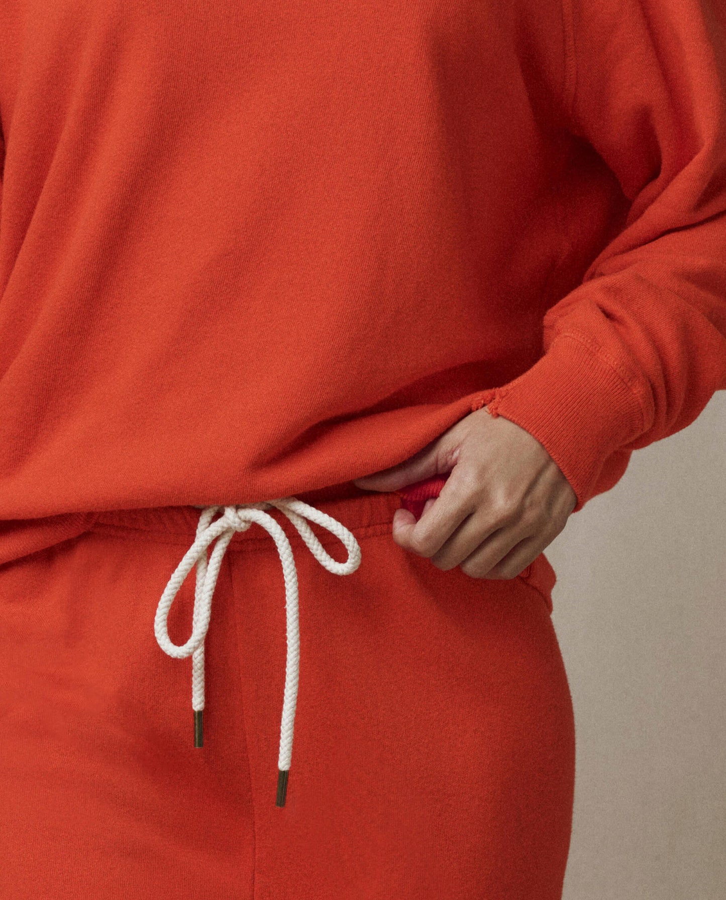 The Stadium Sweatpant. Solid -- Persimmon