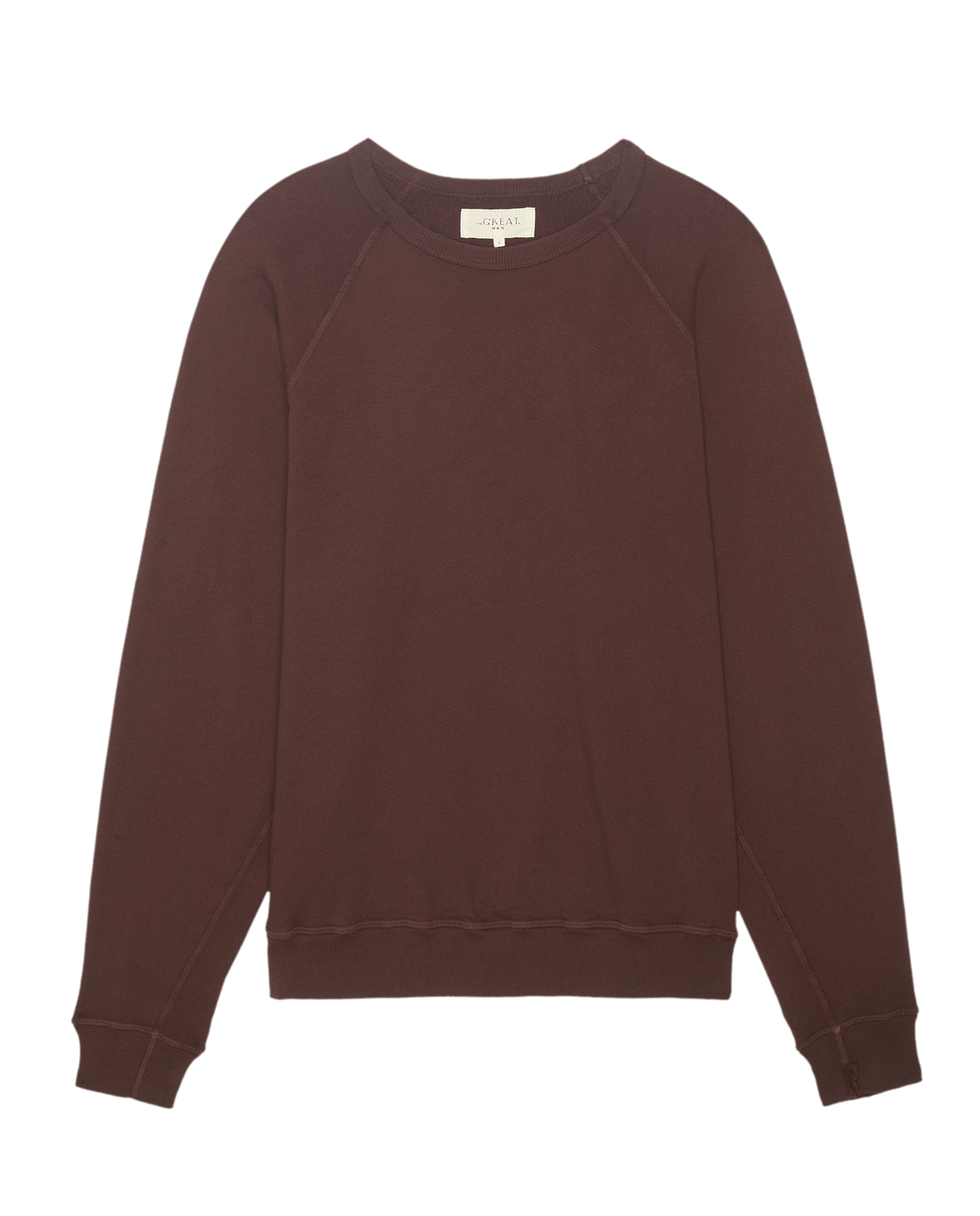 The Men's College Sweatshirt. -- Toasted Walnut