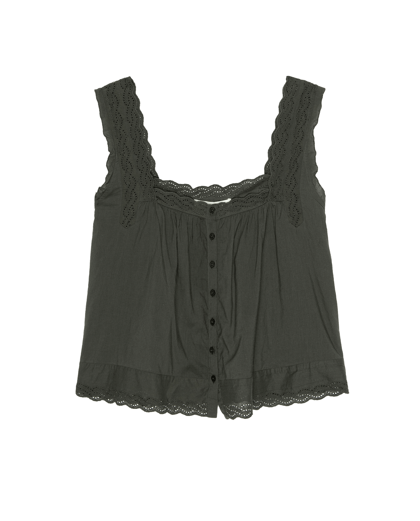 The Eyelet Tank. -- Black