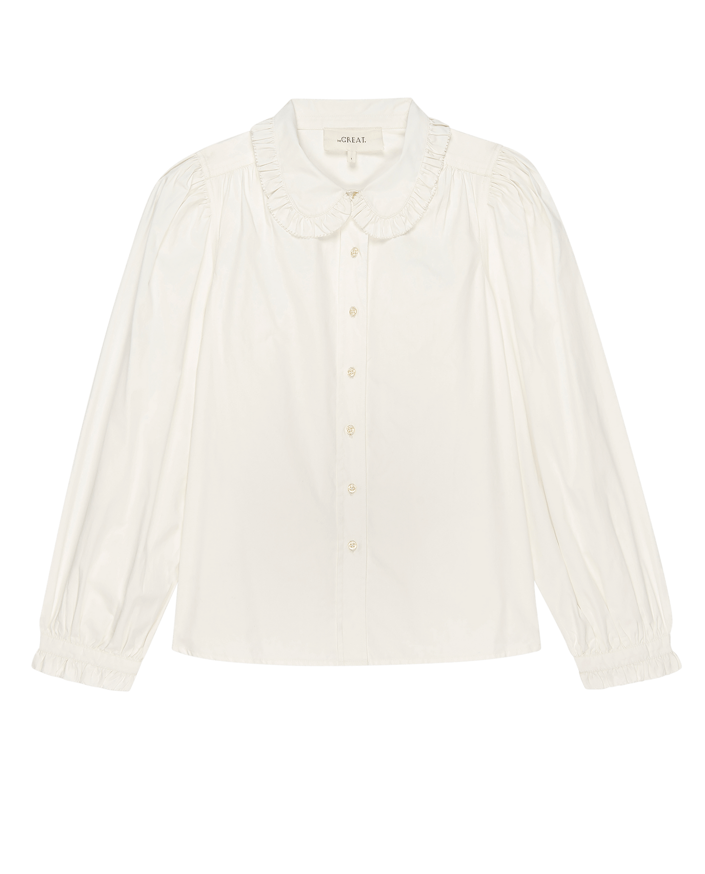 The Hemingway Top. -- White