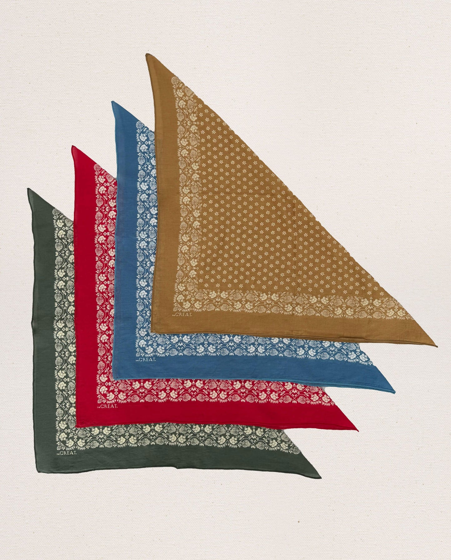 The Bandana. -- Small -- Bright Red