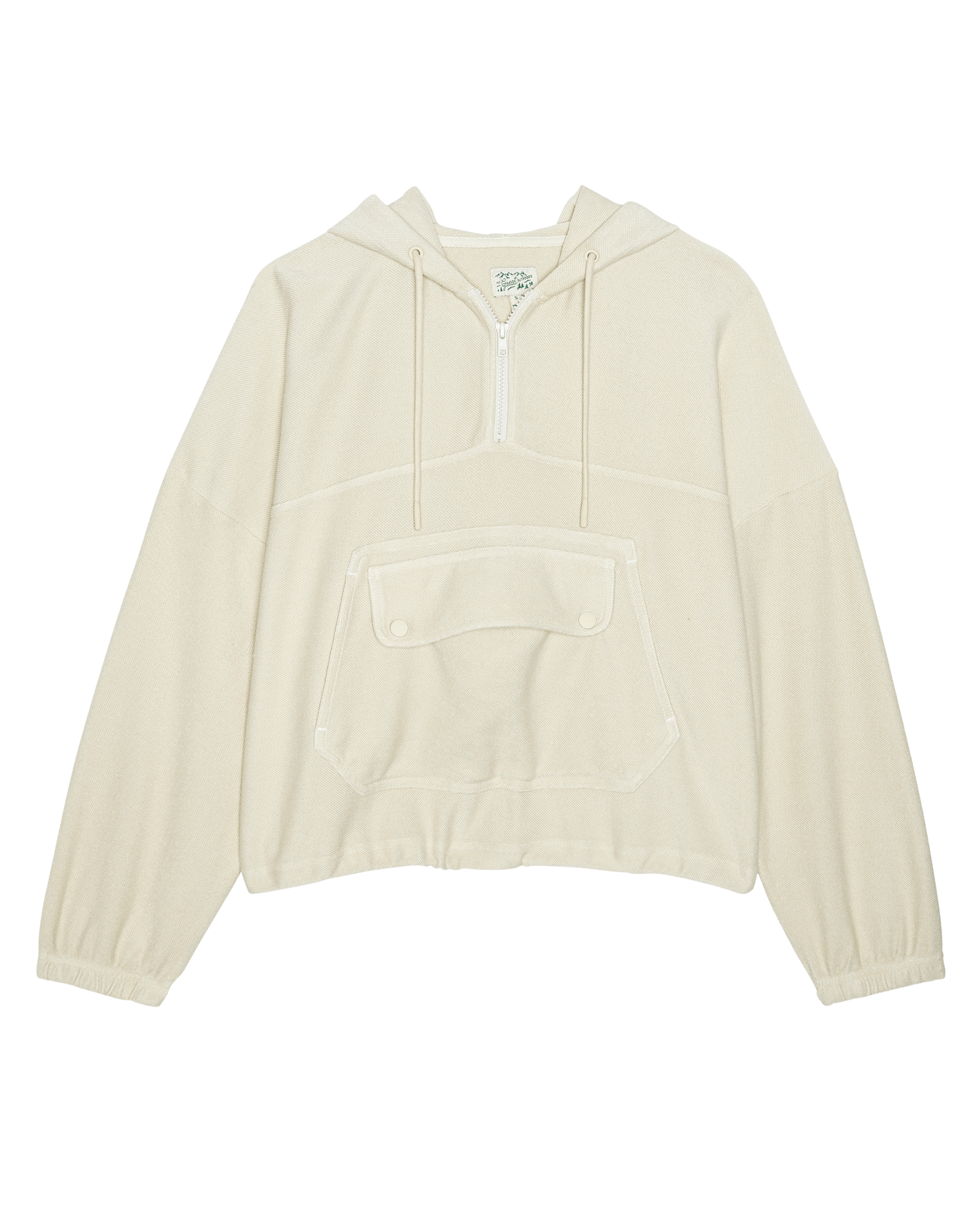 The Basecamp Pullover. -- Oatmilk