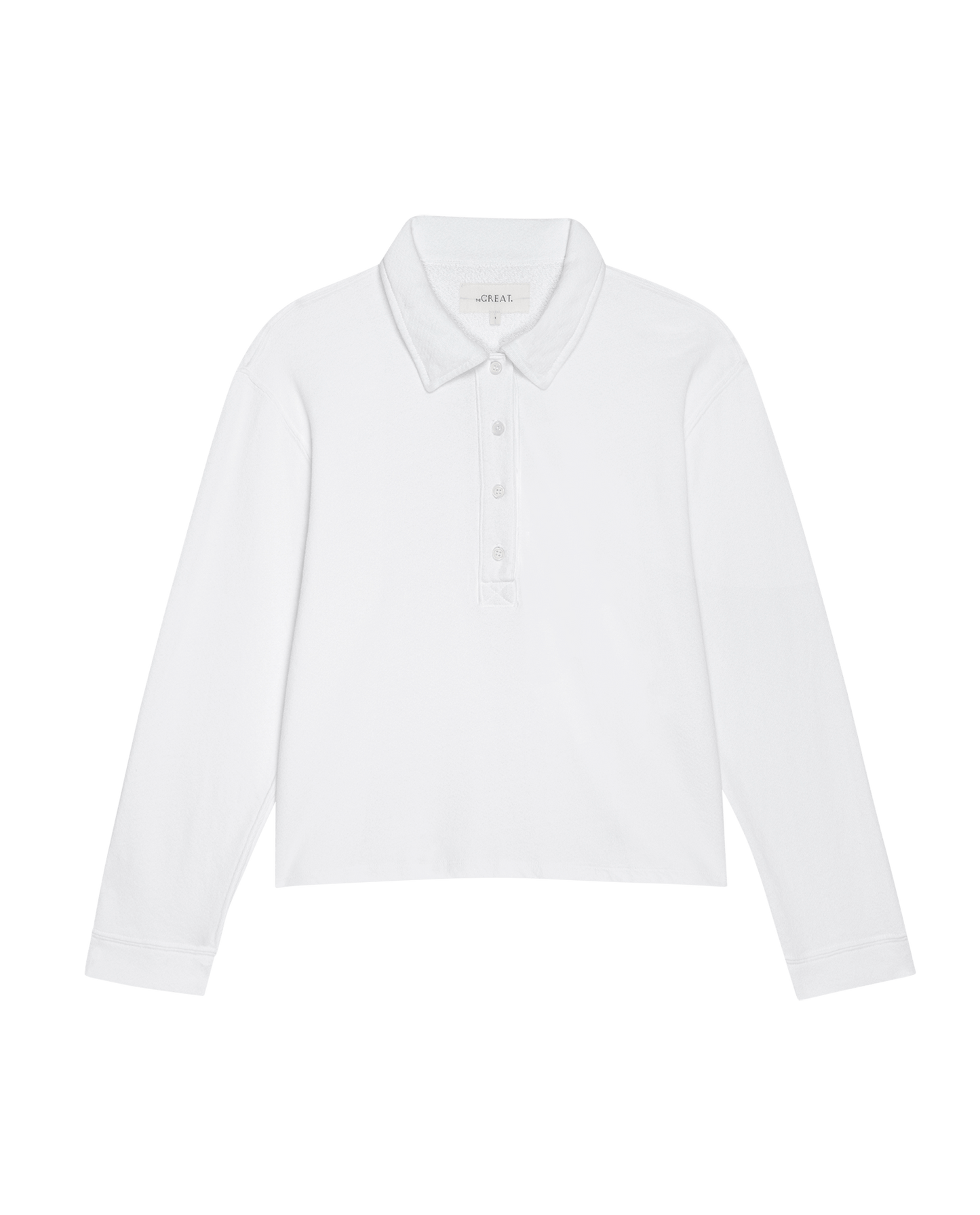 The Rugby Sweatshirt. -- True White