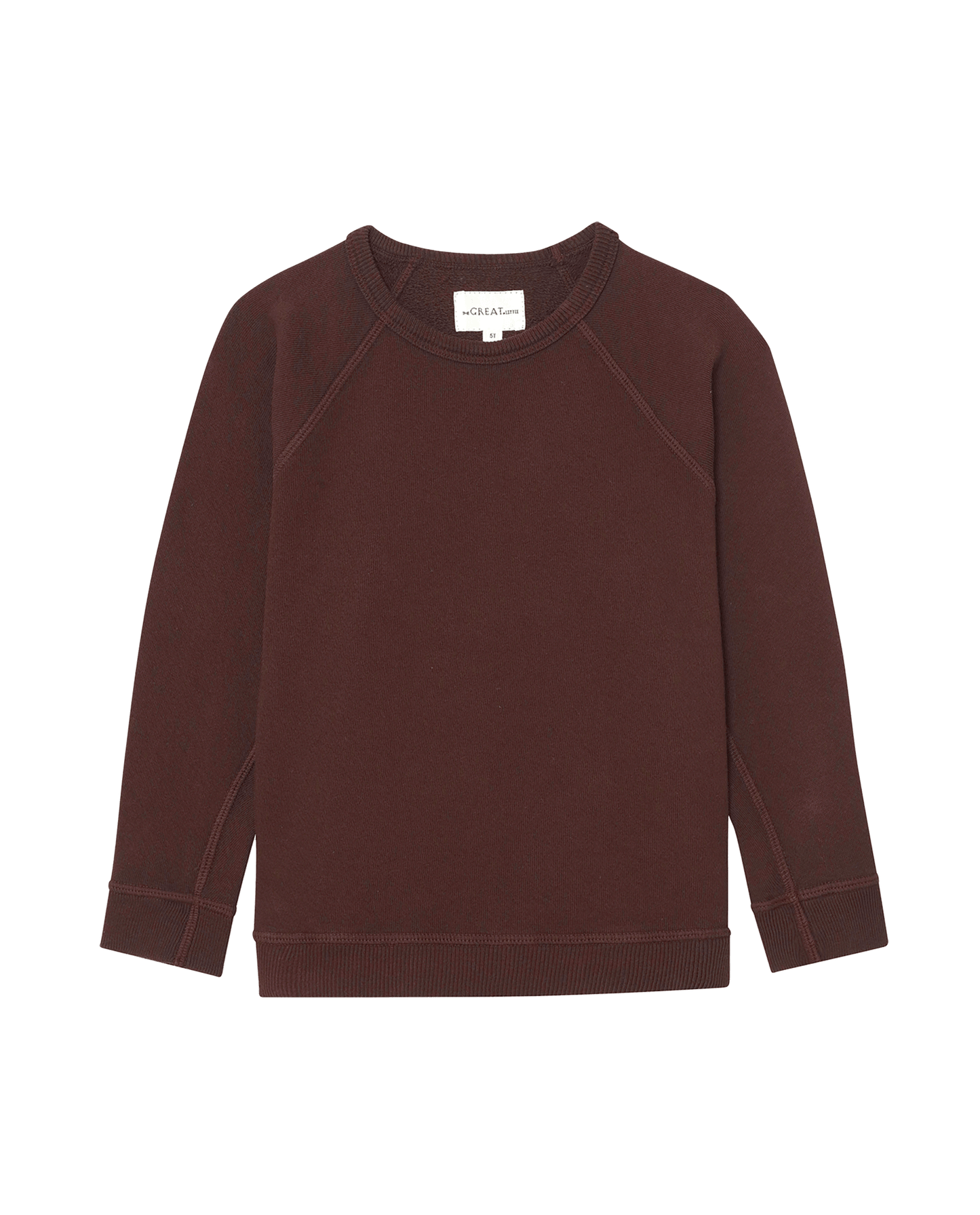 The Little College Sweatshirt. Solid -- Driftwood