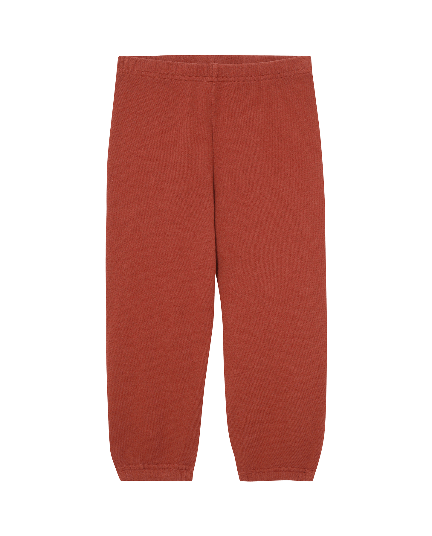 The Little Stadium Sweatpant. Solid -- Brick
