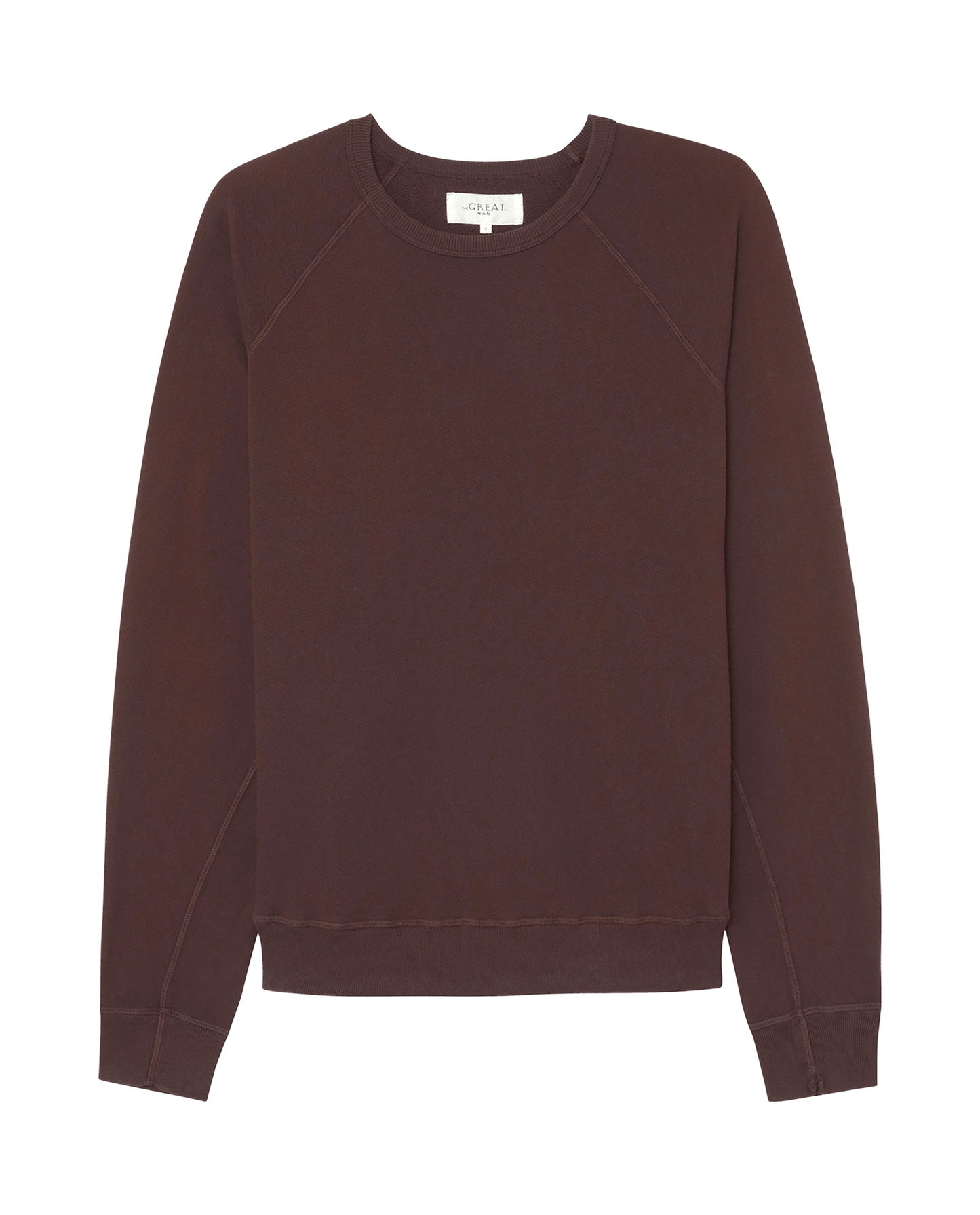 The Men's College Sweatshirt. Solid -- Driftwood