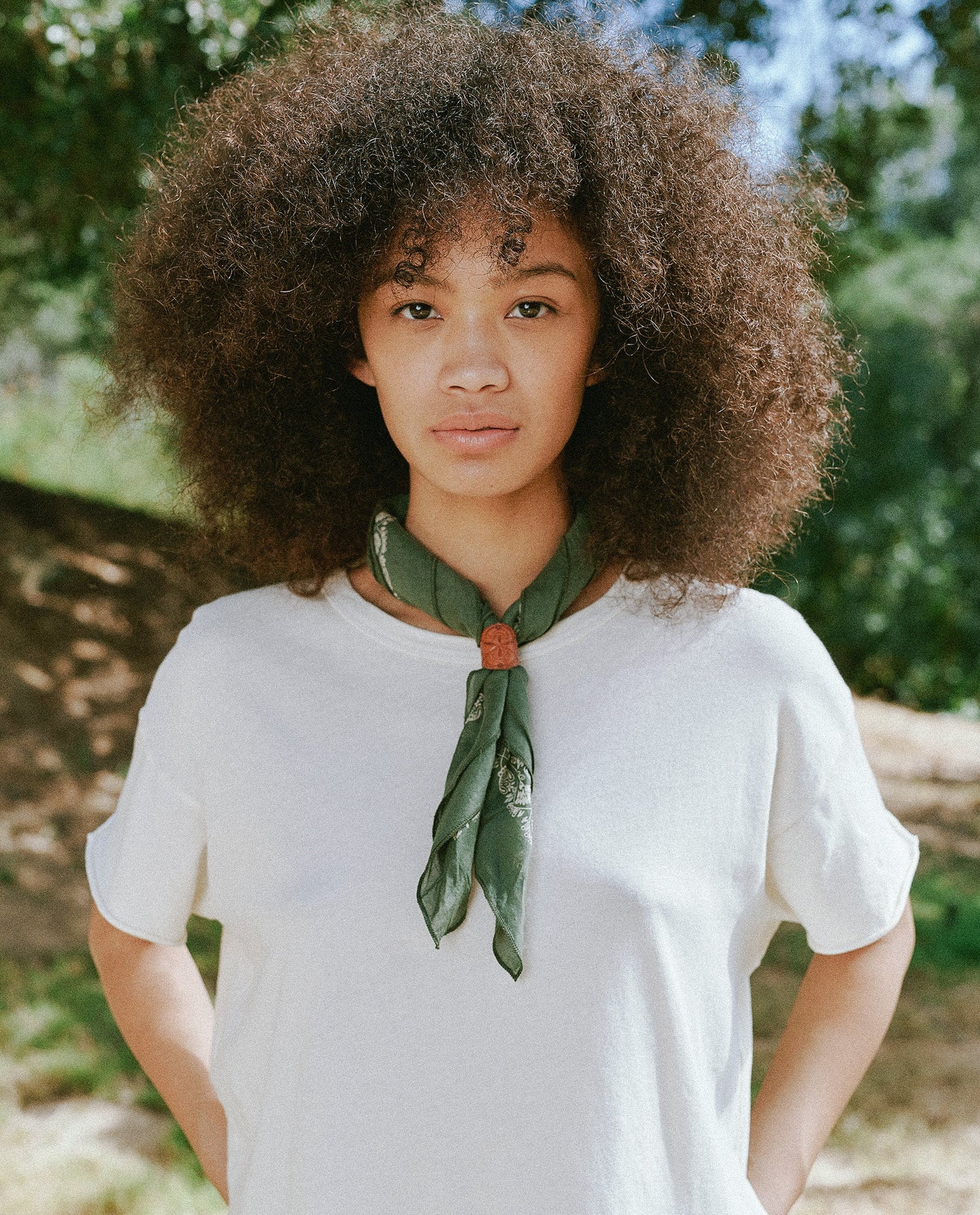 The Bandana. -- Small -- Army Green