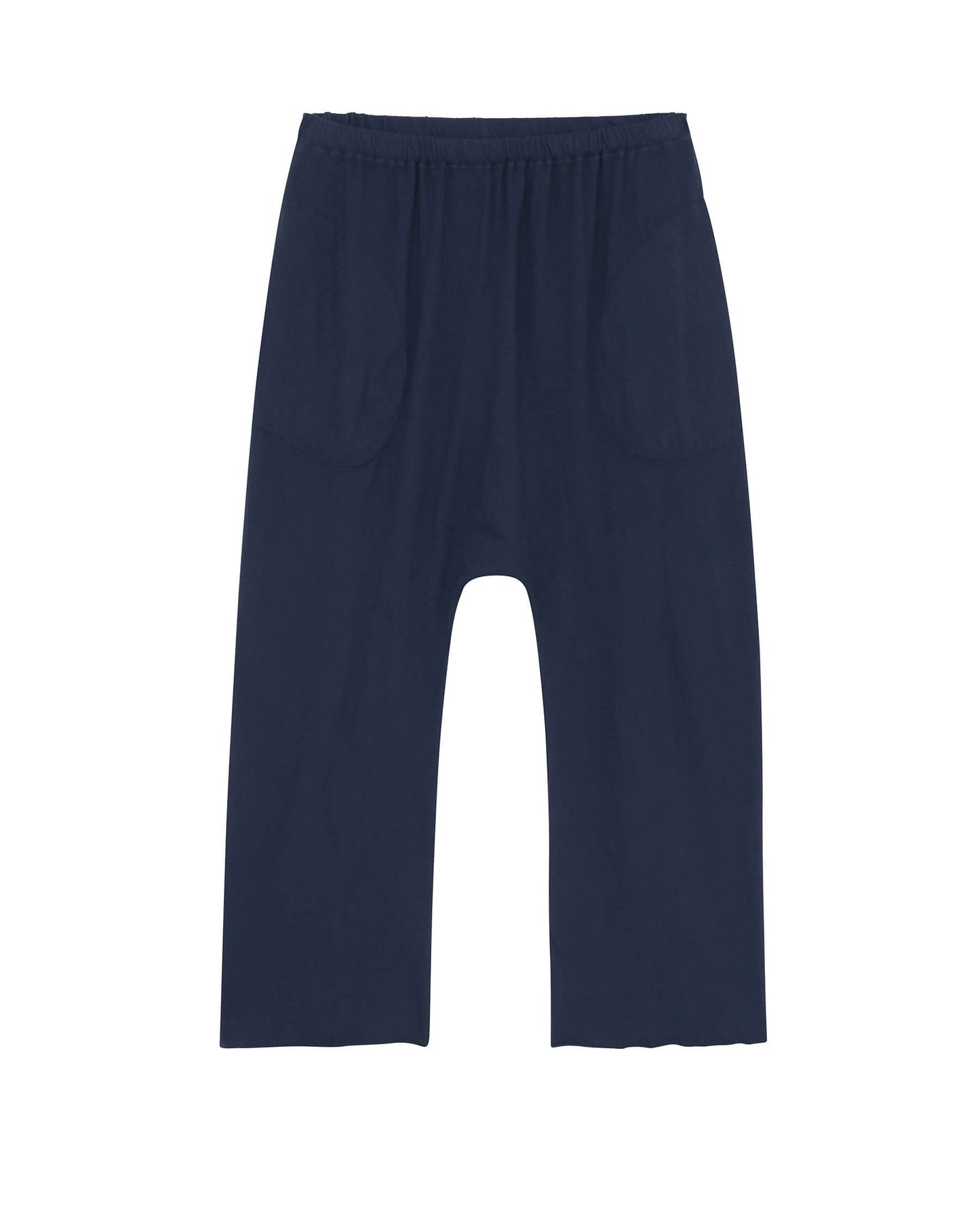 The Jersey Crop Pant. -- True Navy